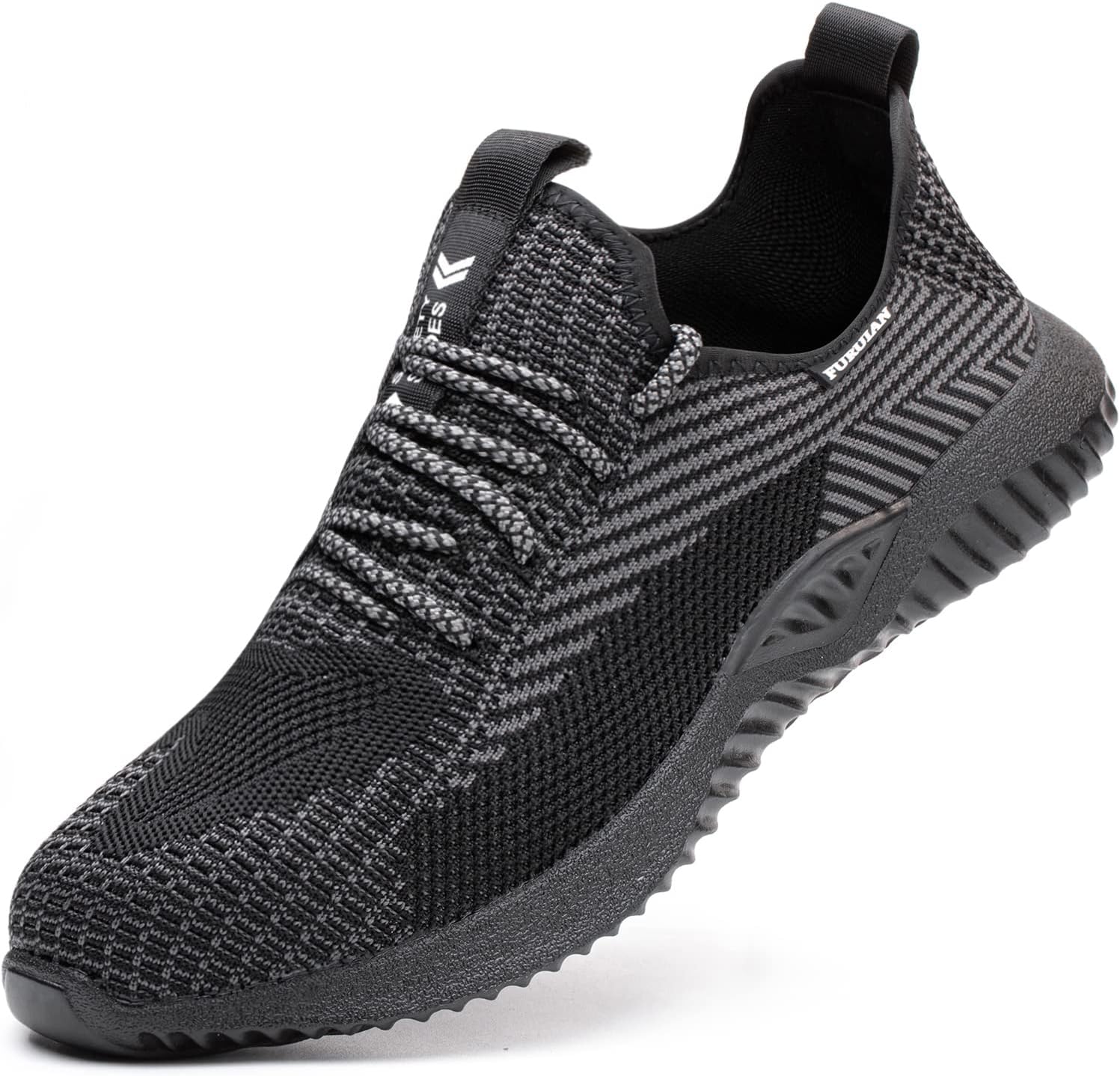 Furuian Steel Toe Shoes, Special Safety Shoes for Men, Innovative Non-Slip Steel...