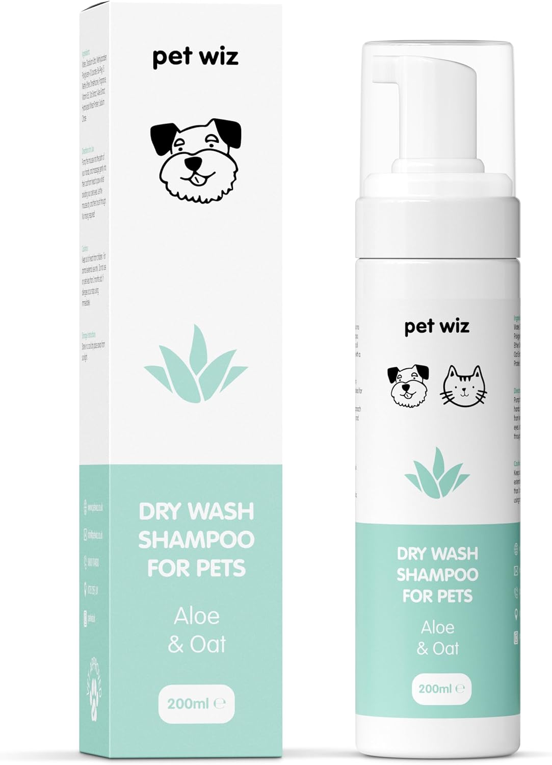 Vet Approved Dry Shampoo for Pets | Natural Ingredients | Deodorising, Soothing...