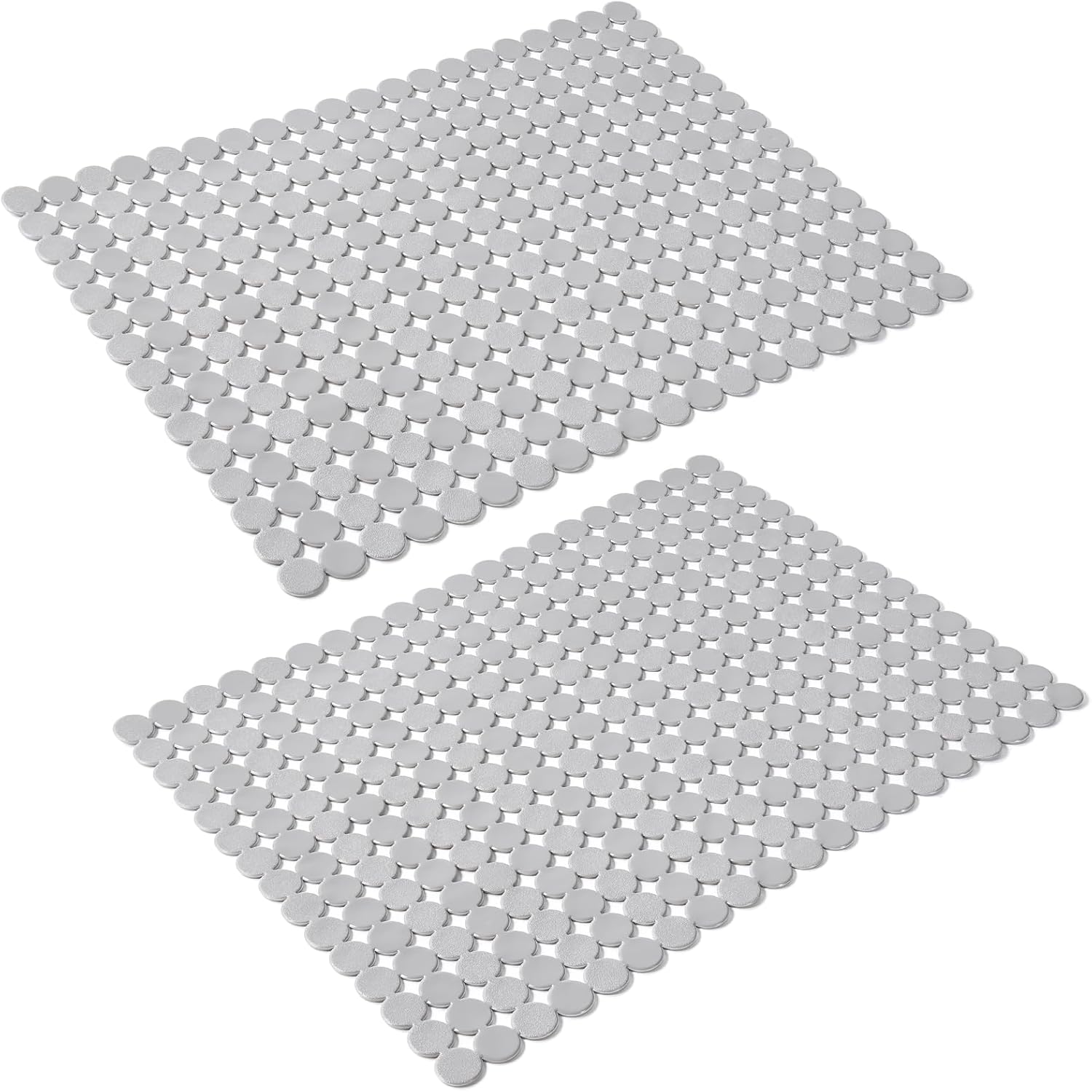 OTHWAY 2 Pcs Kitchen Sink Mats, PVC Sink Mat Protector for Stainless/Porcelain S...