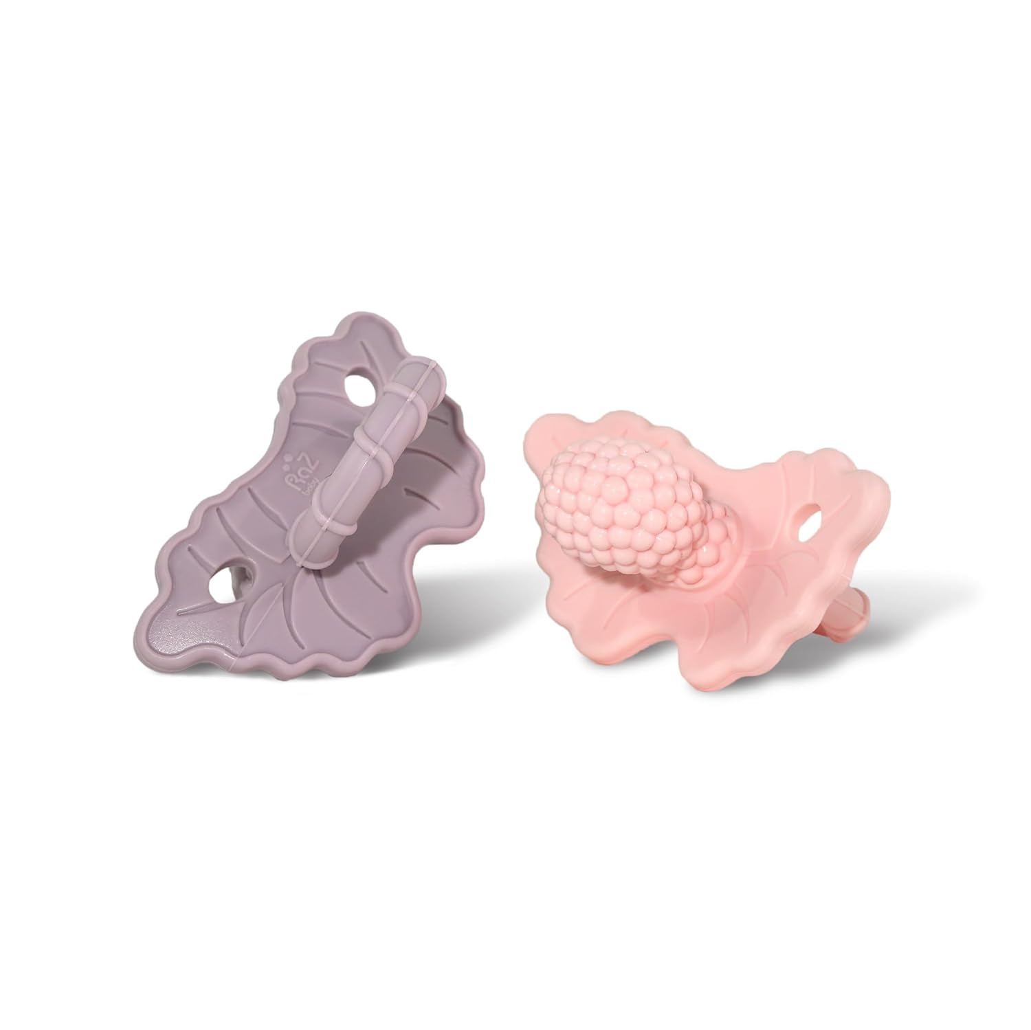 RaZbaby Soft Silicone Infant & Baby Teether, Berrybumps Textured Teething Relief...