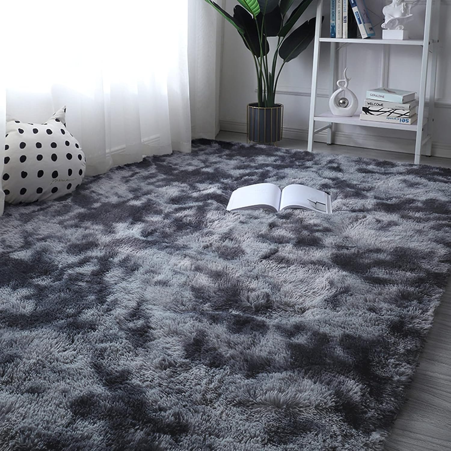 ROCYJULIN Area Rugs 8x10 for Living Room, Thickened Fluffy 8x10 Area Rugs for Be...