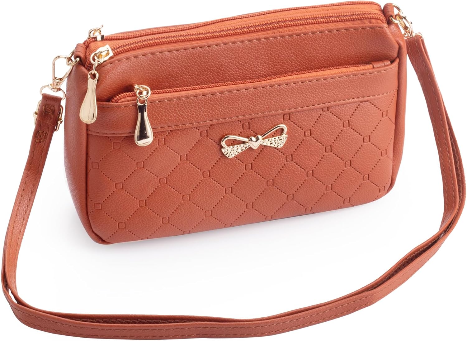 FULEI Women Handbags Shoulder Bags Small Square Soft PU Leather Cross Body Ladie...
