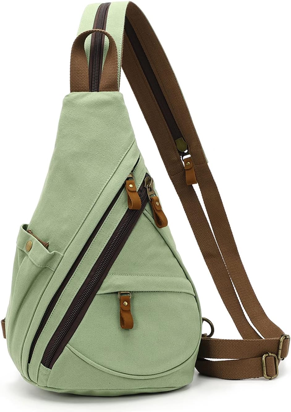 KL928 Canvas Sling Bag, Special Small Crossbody Backpack, High-Quality Shoulder...