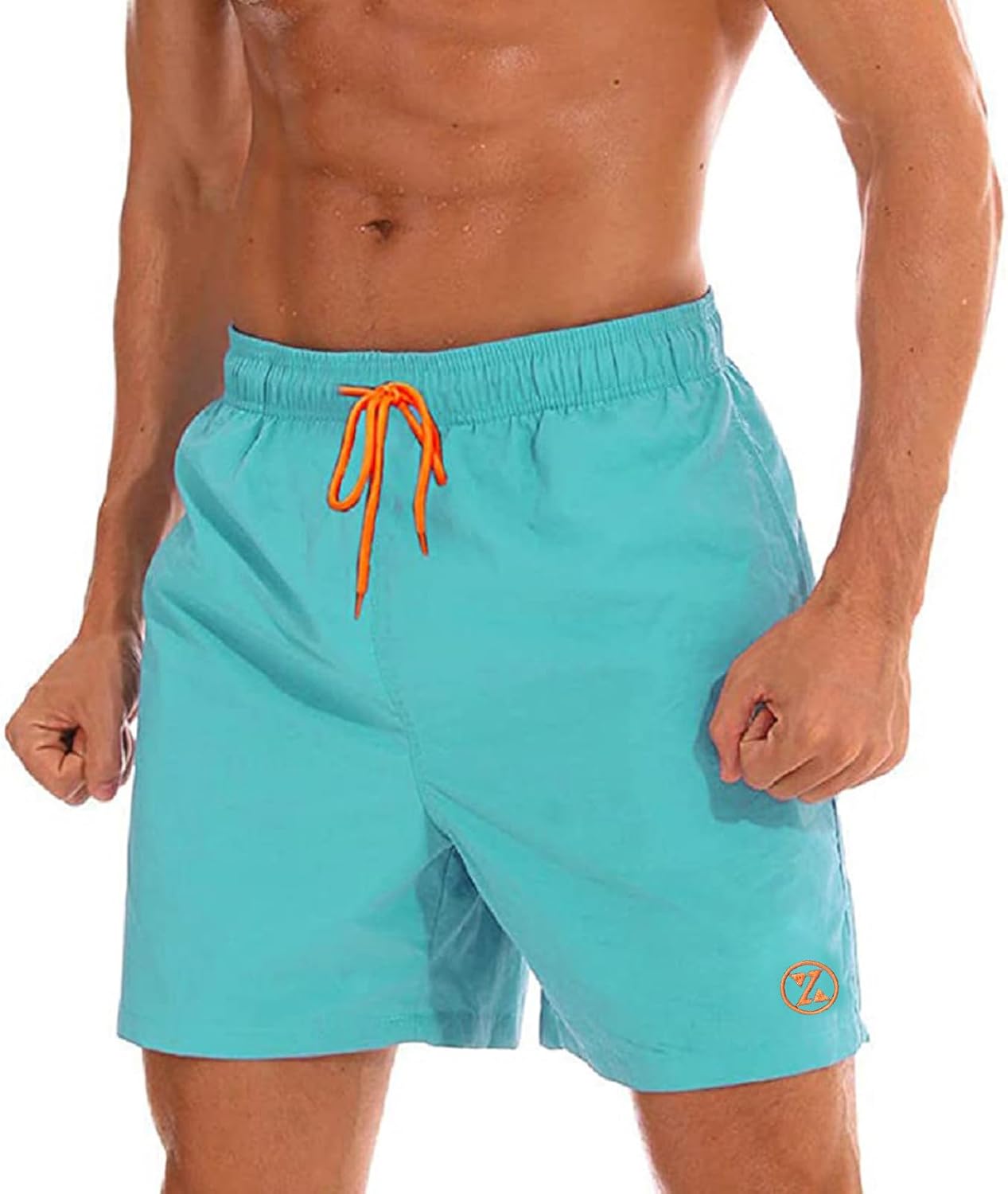 ZOXOZ Mens Swimming Shorts Waterproof Quick Dry Beach Shorts Surfing Shorts with...