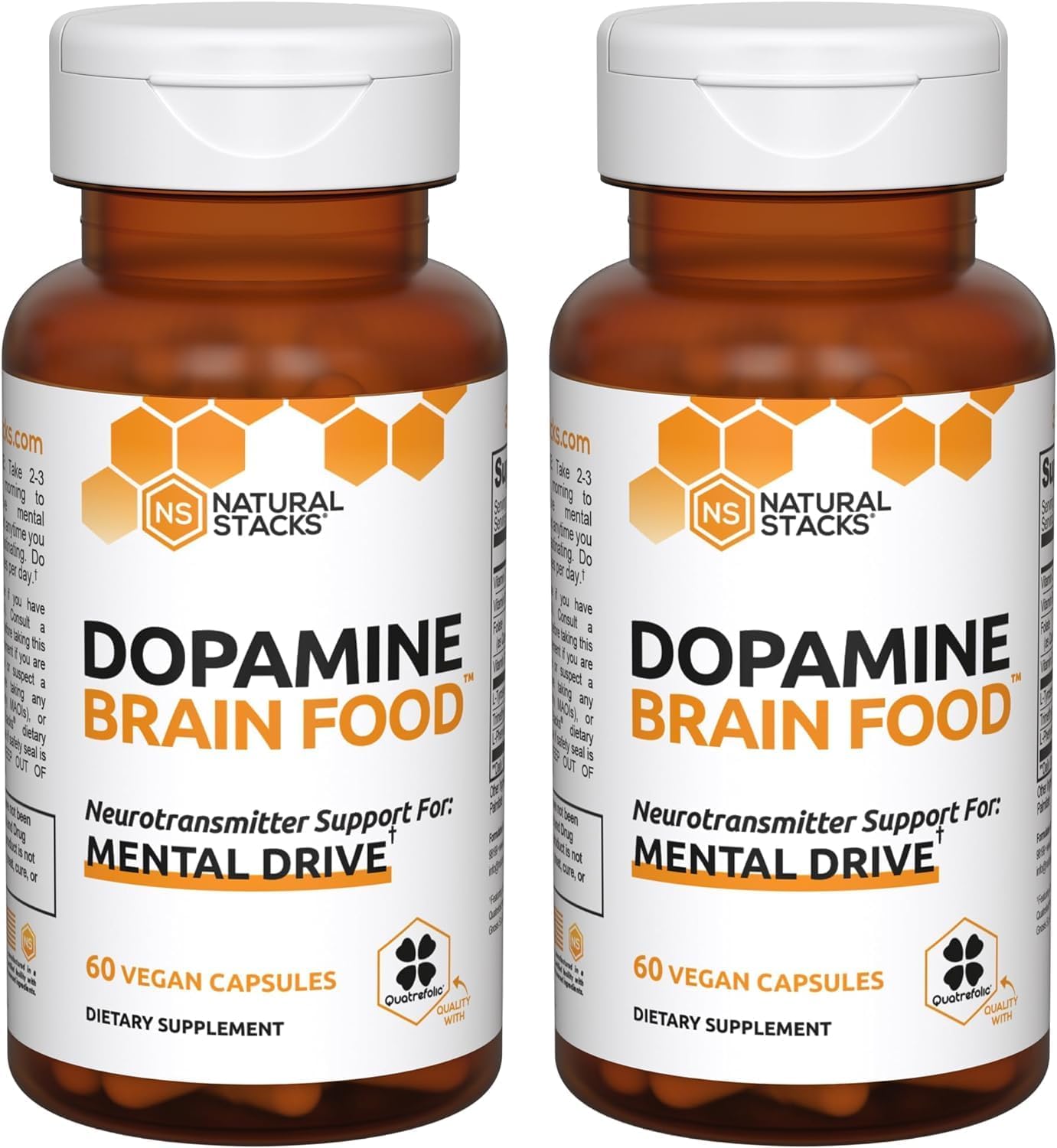Dopamine Focus Supplement & Memory Supplement for Brain w/L-Tyrosine - Clarity &...