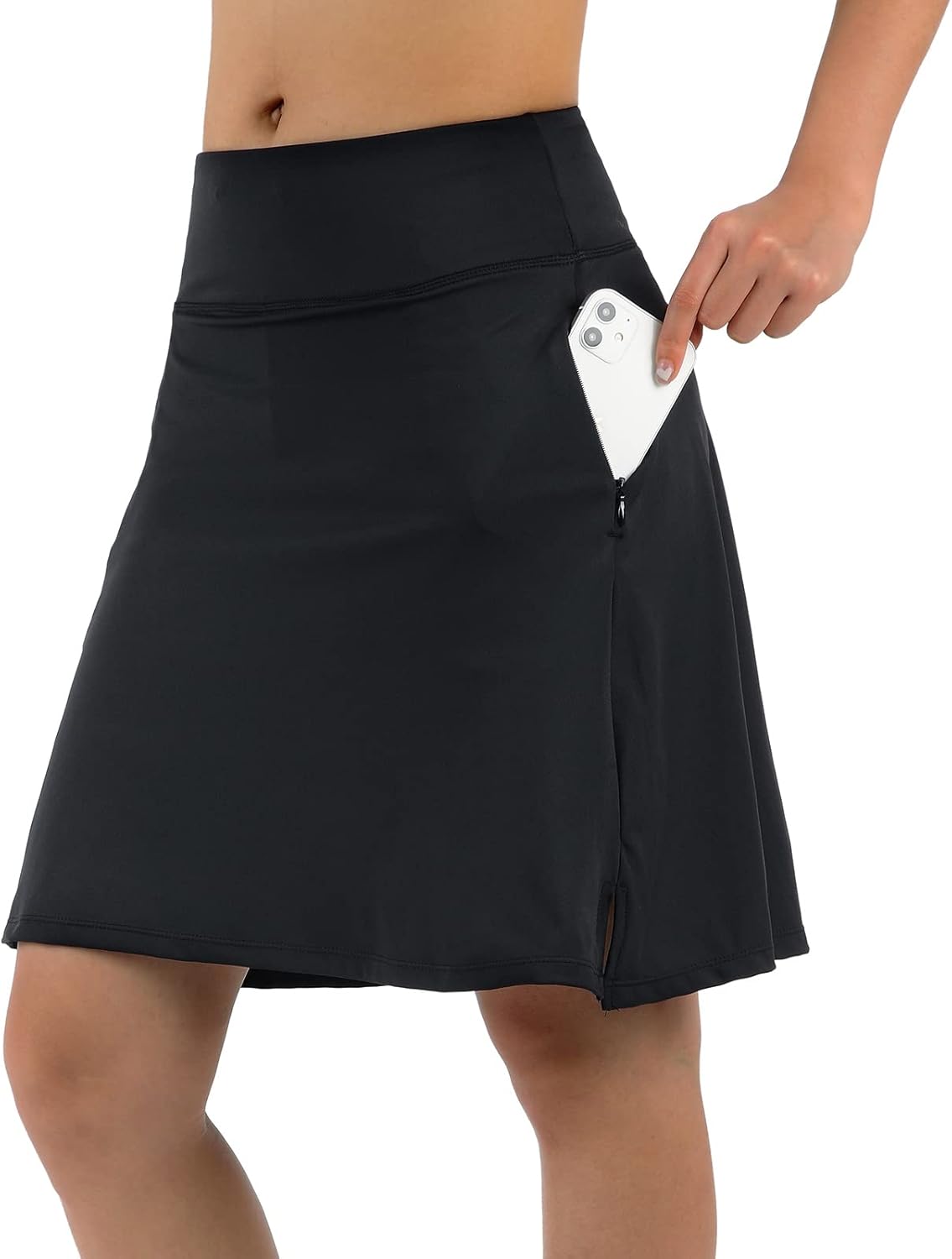 ANIVIVO Women's Skorts Skirts 20" Knee Length,Tennis Golf Pickleball Sports Skir...