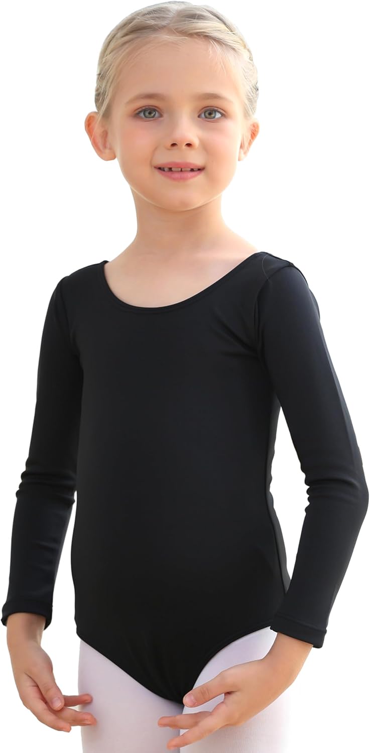 MdnMd Girls Toddler Leotards for Dance Ballet Gymnastic Outfits Classic Basic Le...