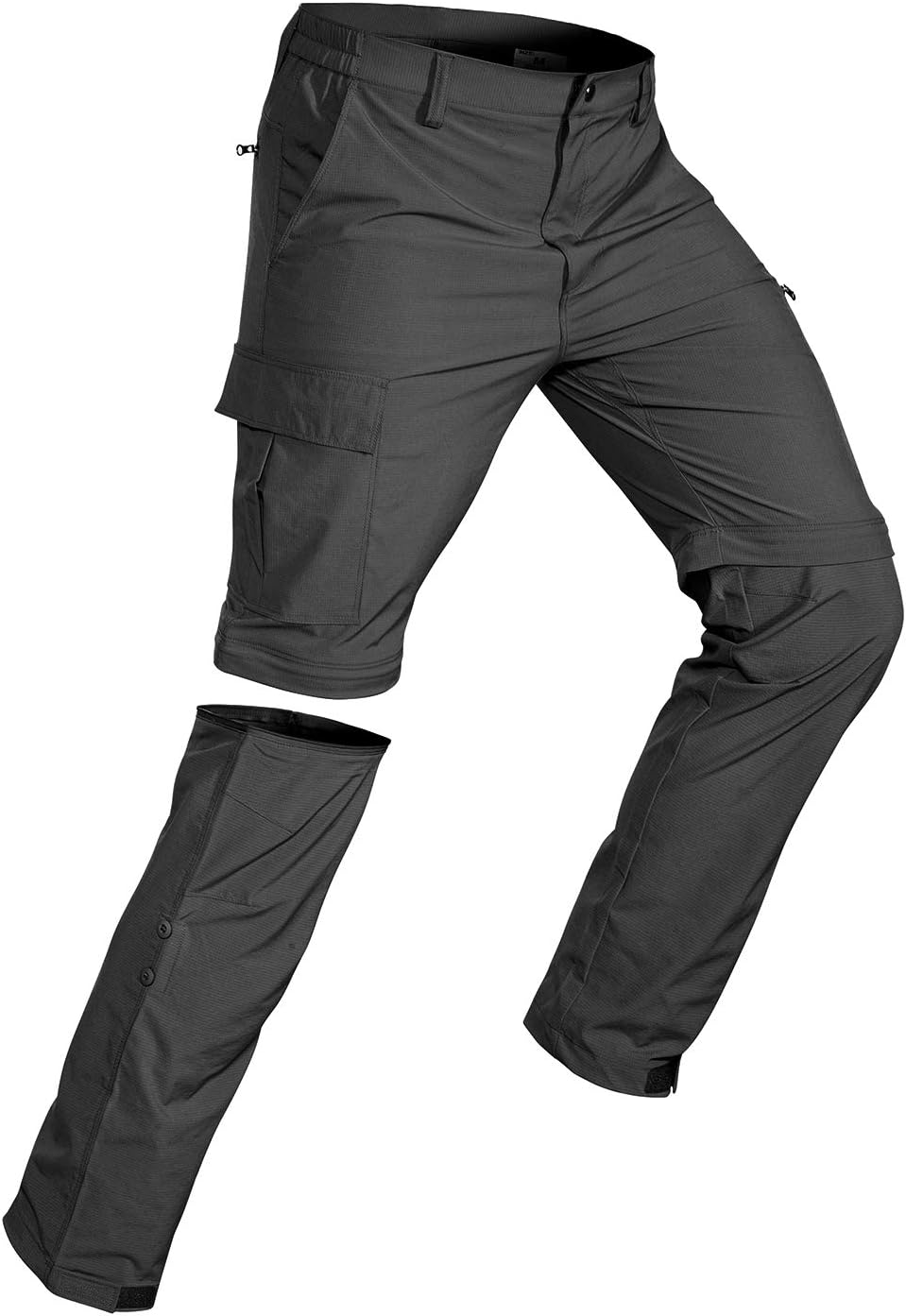 Wespornow Men's-Convertible-Hiking-Pants, Special Quick Dry Lightweight Zip Off...