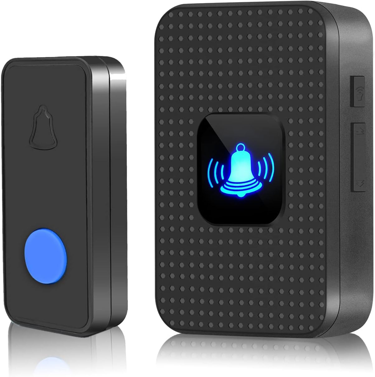 Nestling Wireless Doorbell, IP55 Waterproof Plug in Cordless Door Bells Chime Ki...