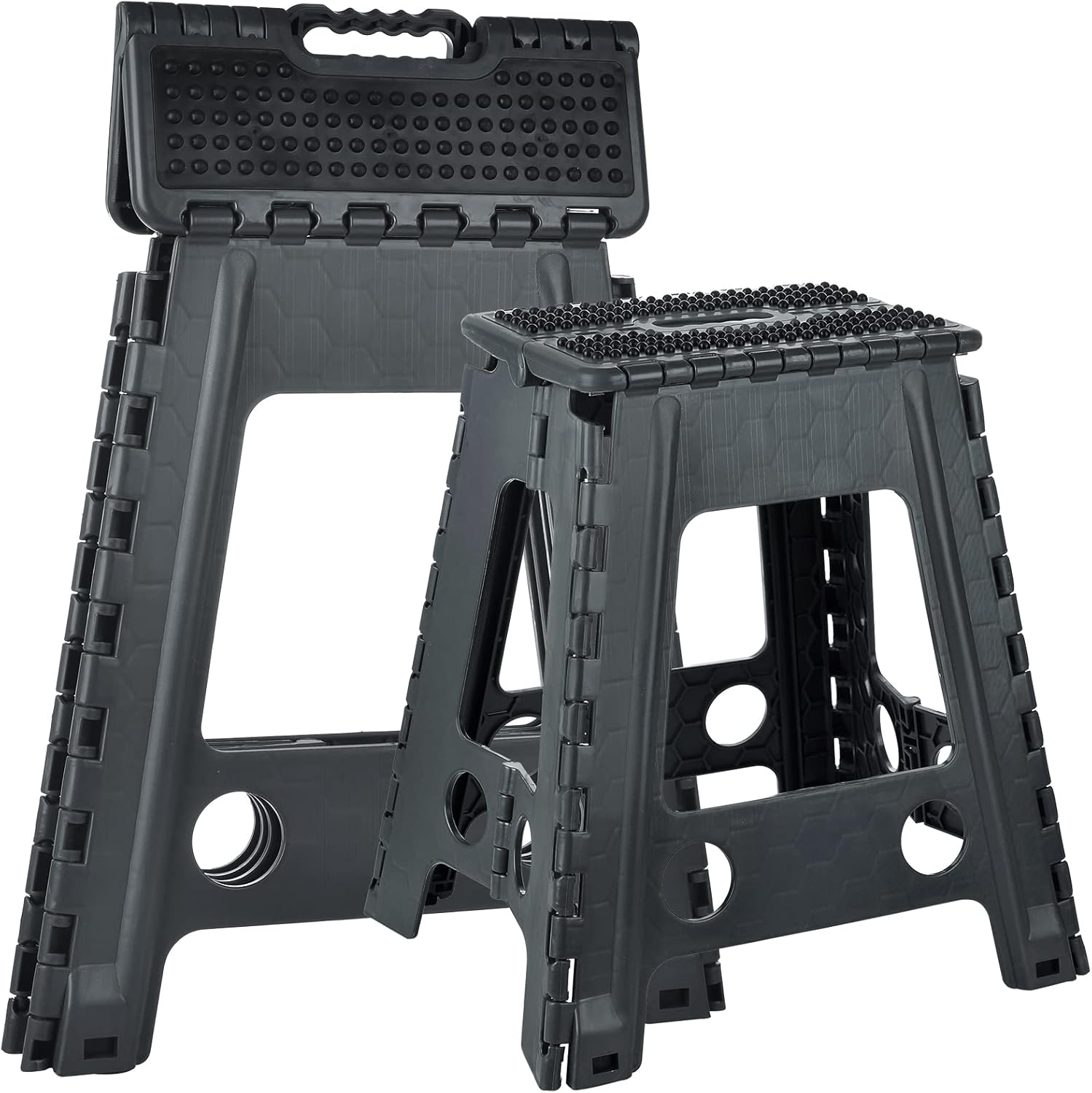 Rainberg Folding Step Stool for Kids, Sturdy Step Stool for Toddlers, Anti-Slip...