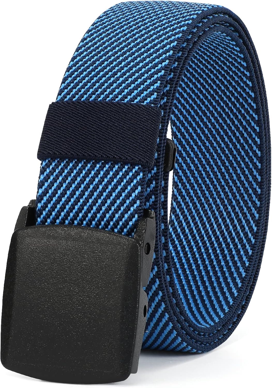 JASGOOD Elastic Stretch Belt for Men Breathable Sports Outdoor Belt, with 3.8cm...