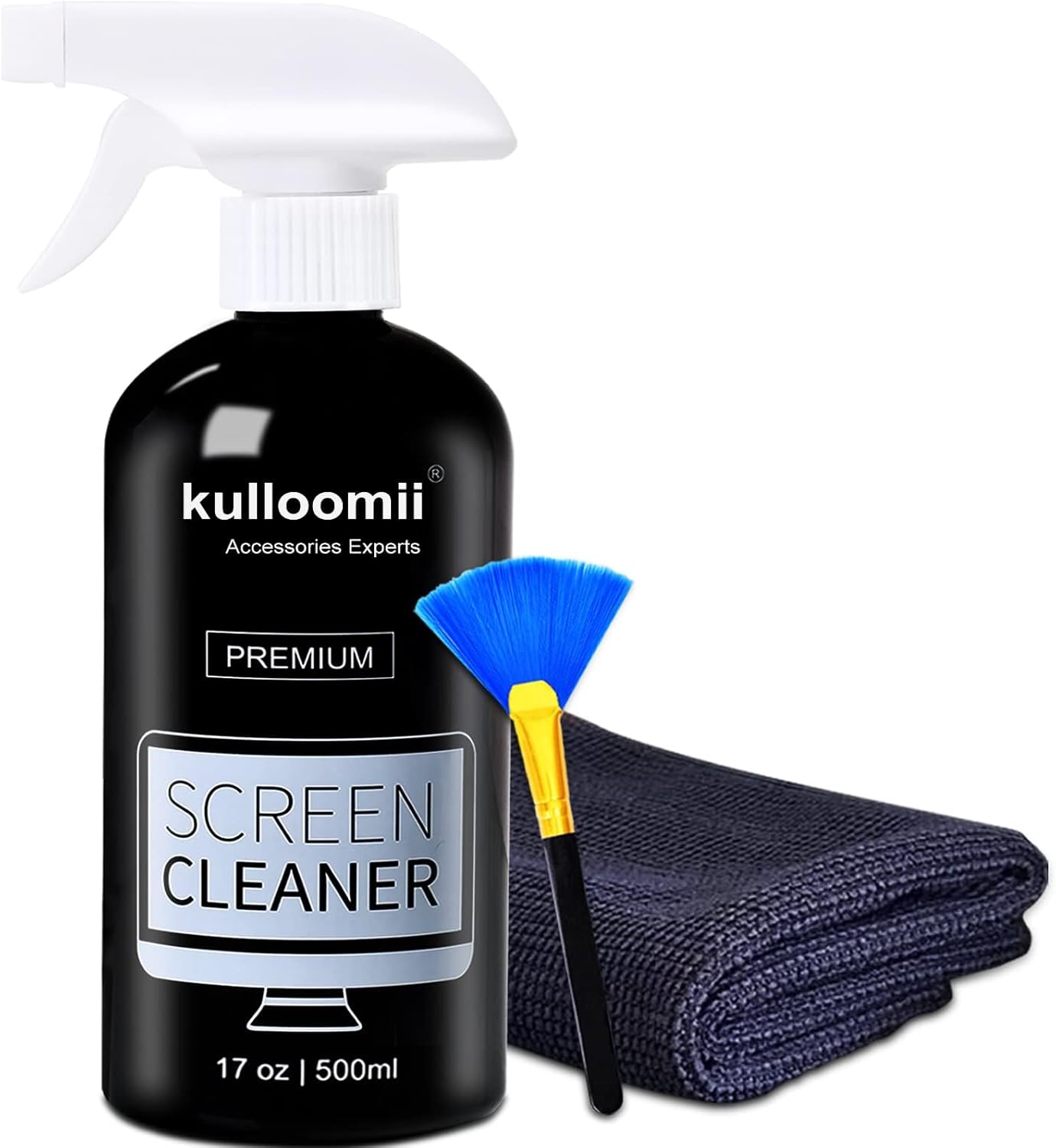 Screen Cleaner Spray, 500ml Screen Cleaning Kit for Iphone, Ipad, TV, Monitor, L...