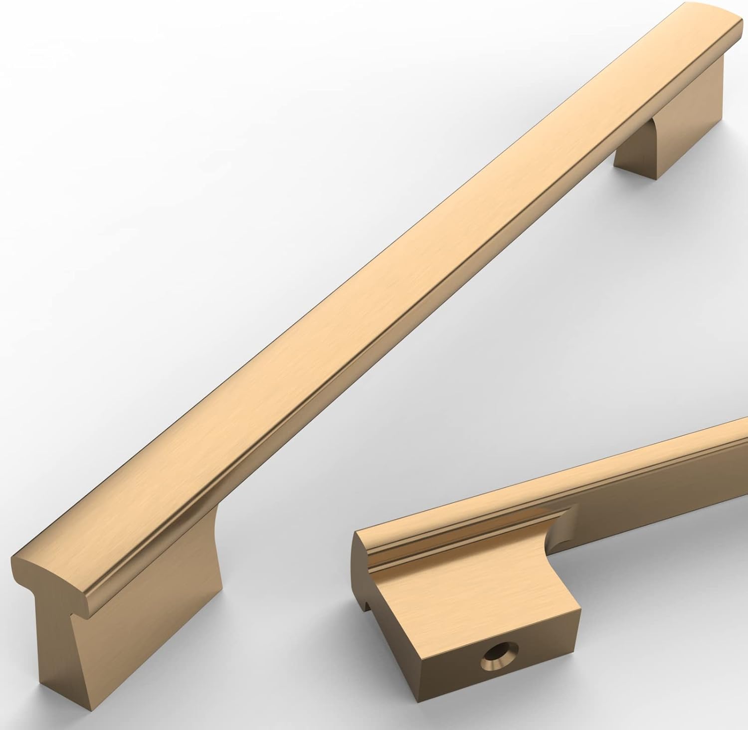 Asidrama Kitchen Cabinet Handles, Special 10 Pack 7 Inch(177mm) Champagne Bronze...