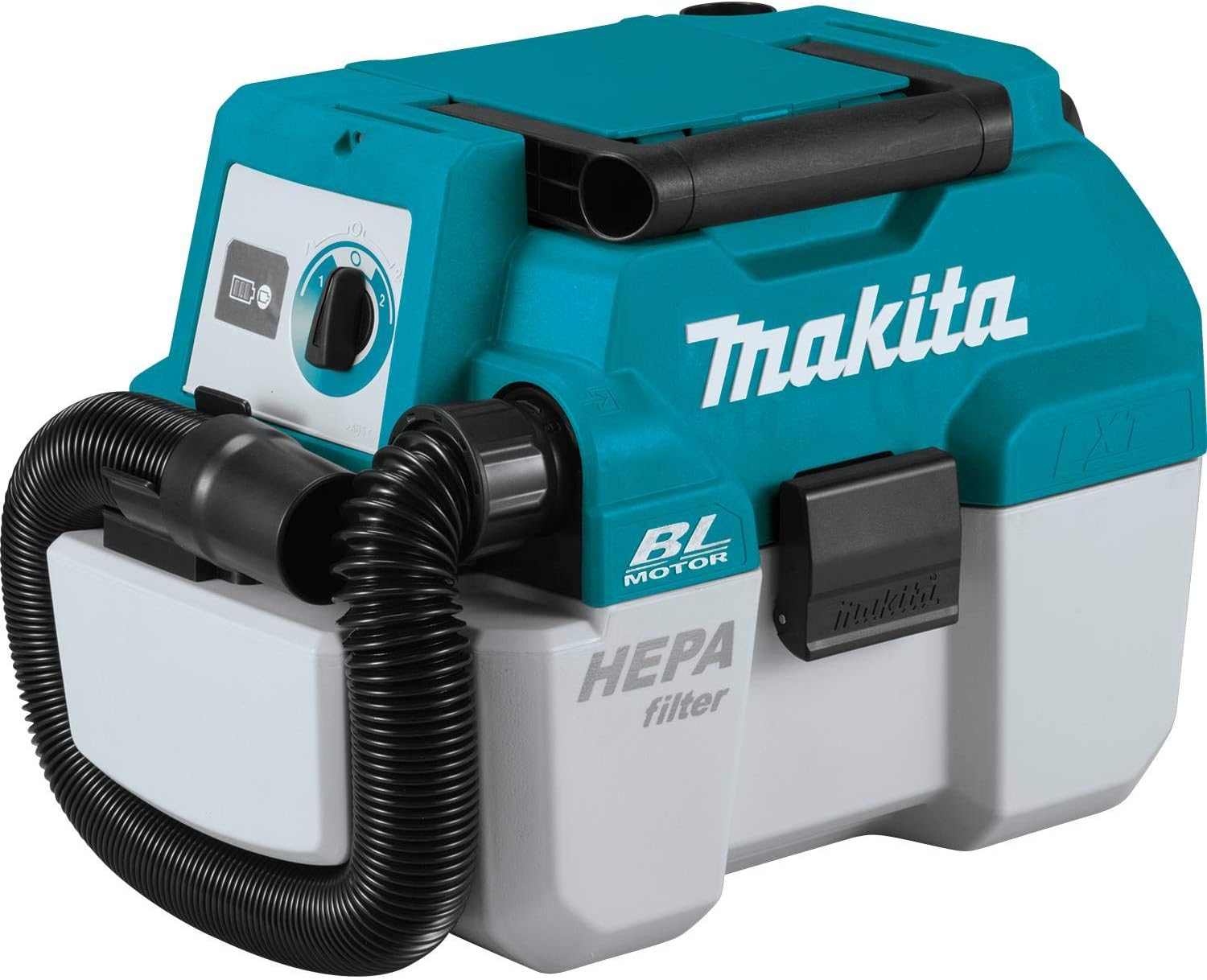 Makita XCV11Z 18V LXT Lithium-Ion Brushless Cordless 2 Gallon HEPA Filter Portab...