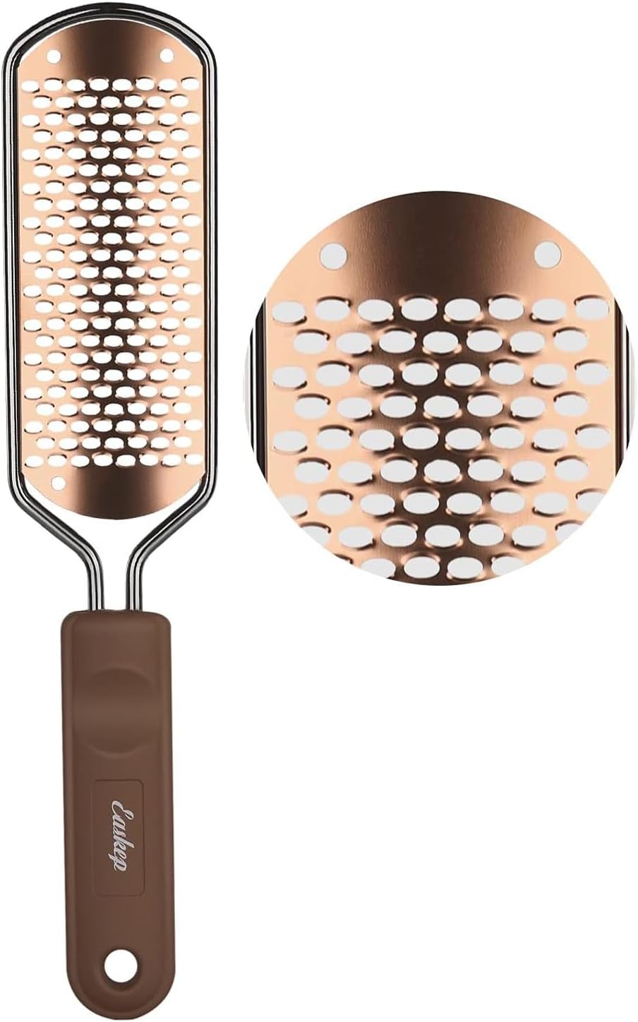 Easkep Foot File Foot Pedicure Tool, Stainless Steel Foot Scrubber Foot File Dea...