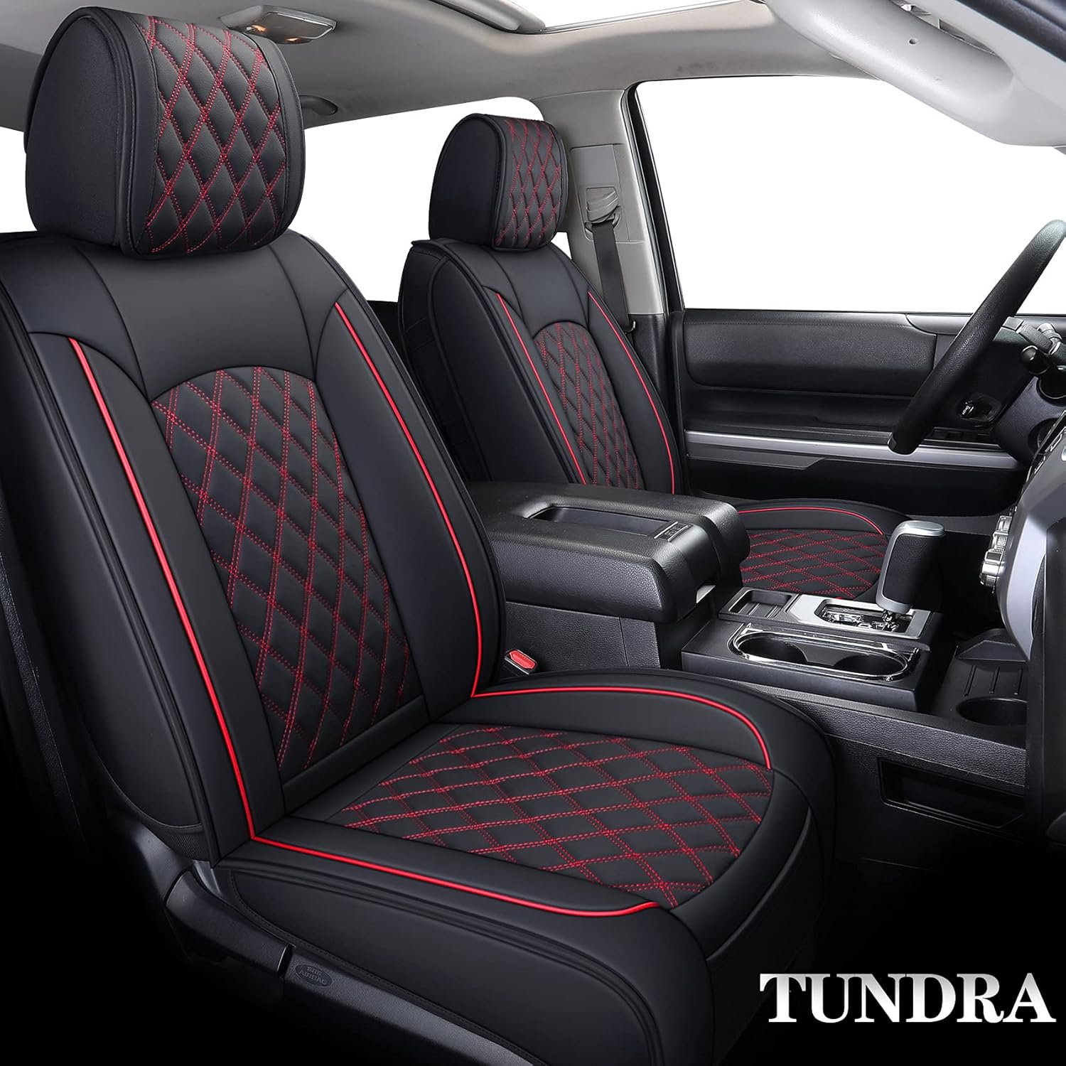 YIERTAI Trucks Seat Covers Compatible with 2008-2023 2024 2025 Toyota Tundra SR5...