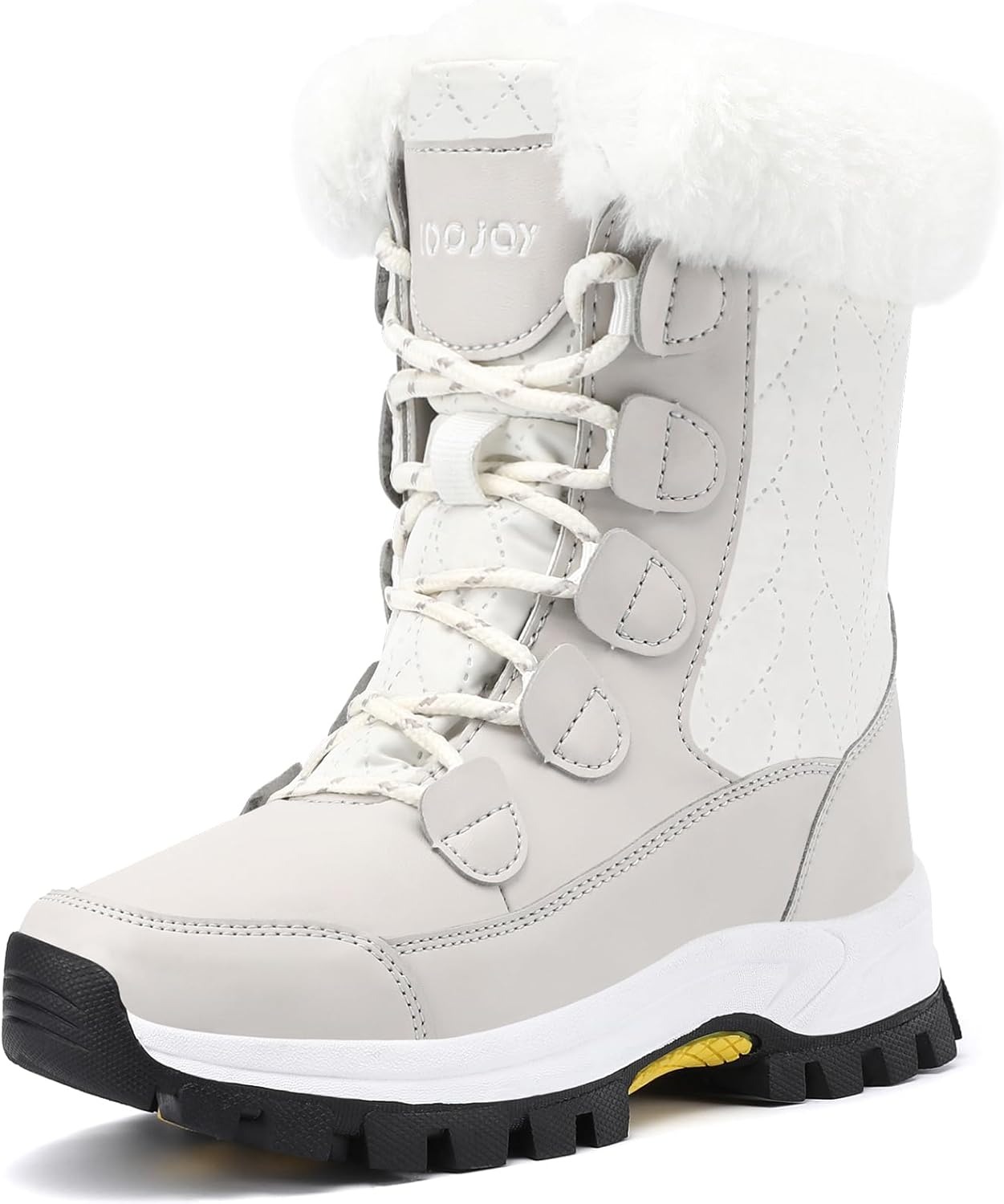 COOJOY Womens Winter Snow Boots, Special Waterproof Shoes, Comfortable Walking H...