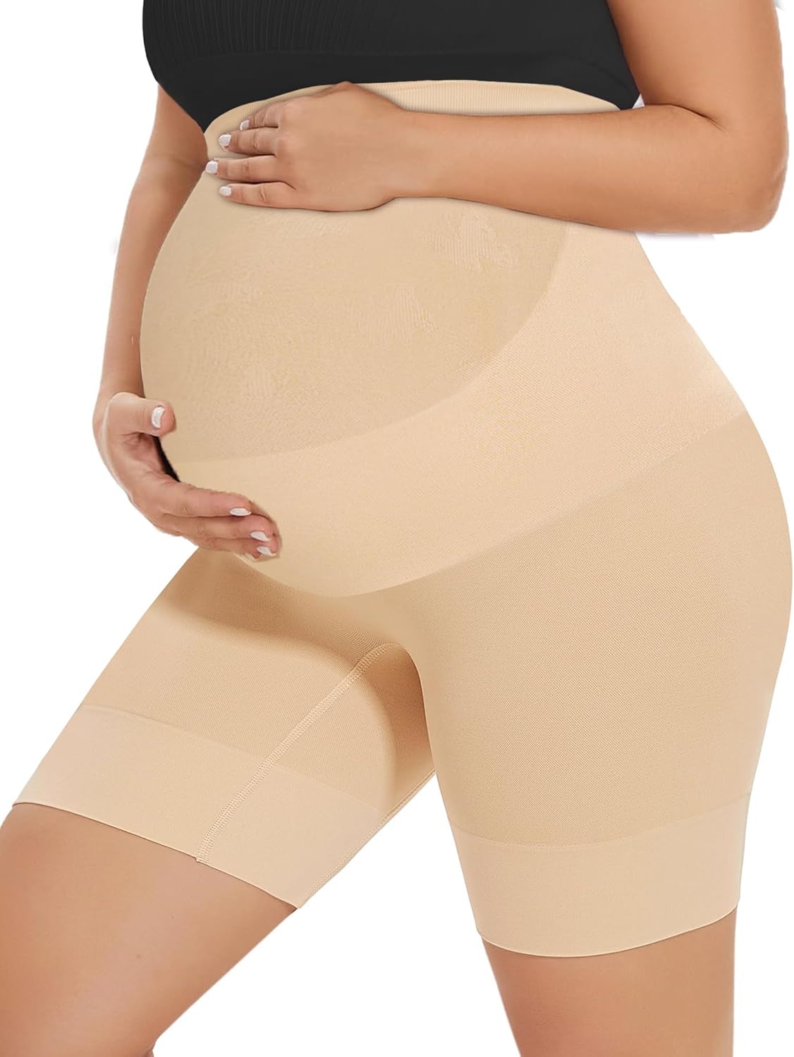KIM S Shape Your Bump Seamless Maternity Shapewear for Dress, Pregnancy Postpart...