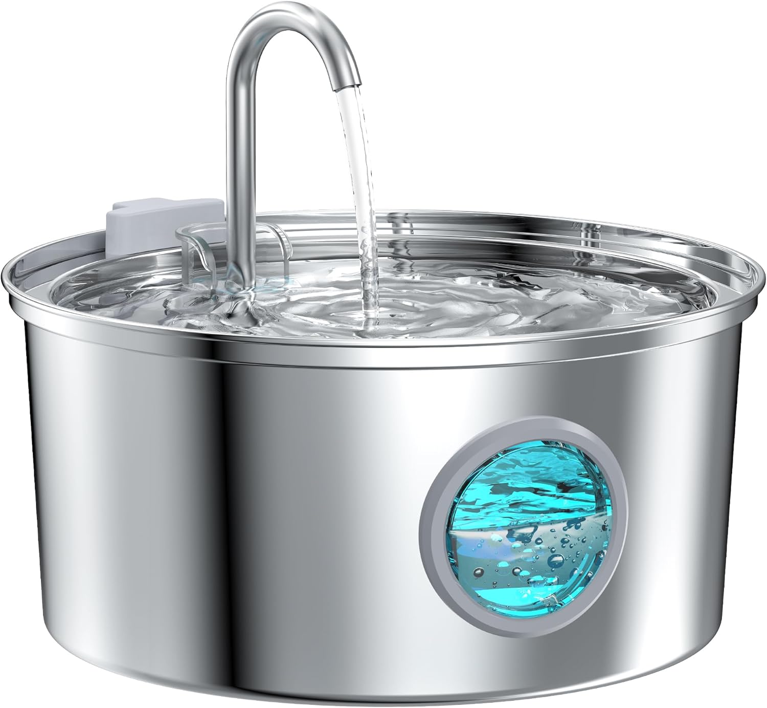 Cat Water Fountain Stainless Steel - Dog Automatic...