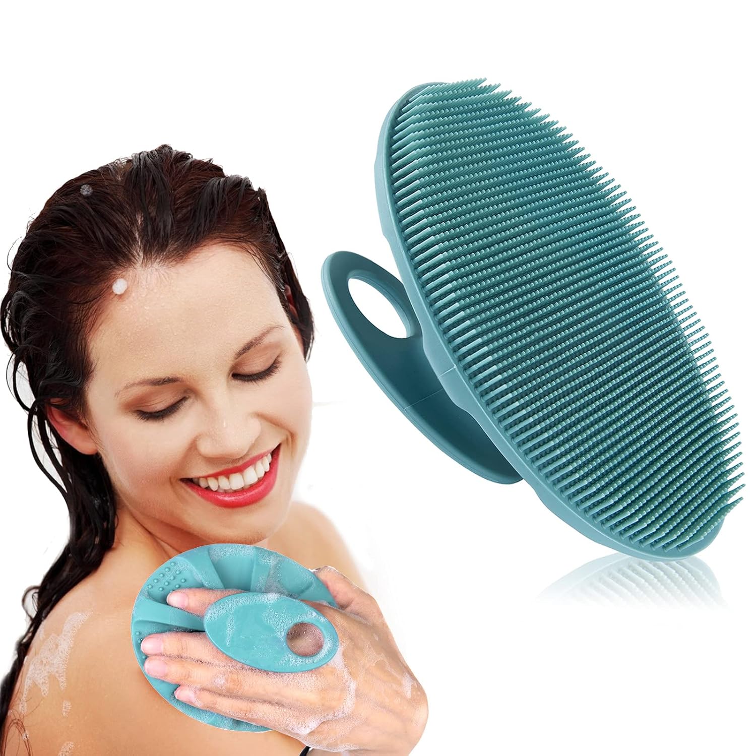 INNERNEED Soft Silicone Body Cleansing Brush Showe...