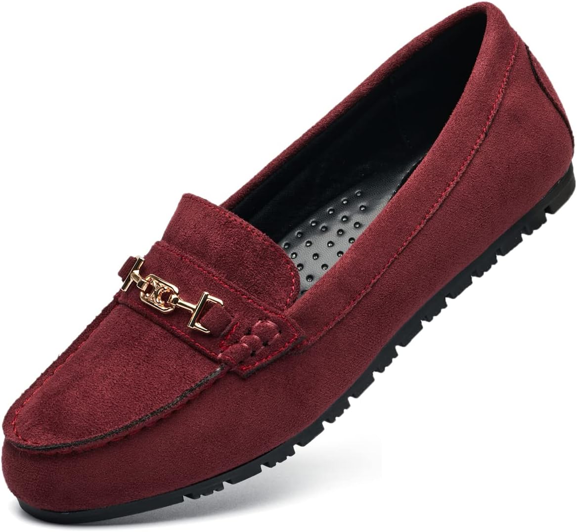 DeYashopin Women's Flats Shoes Leisure Shoes Slip On Work Shoes Comfort Walking...