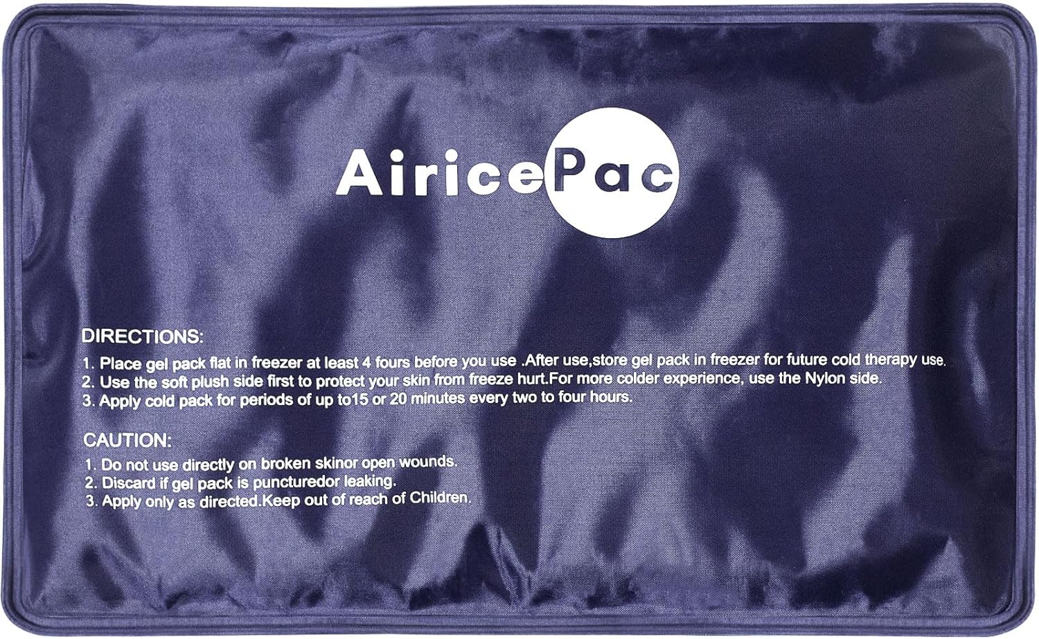 Ice Packs for Injuries Reusable, Gel Cold Pack for Knee Neck Shoulder Ankle Elbo...