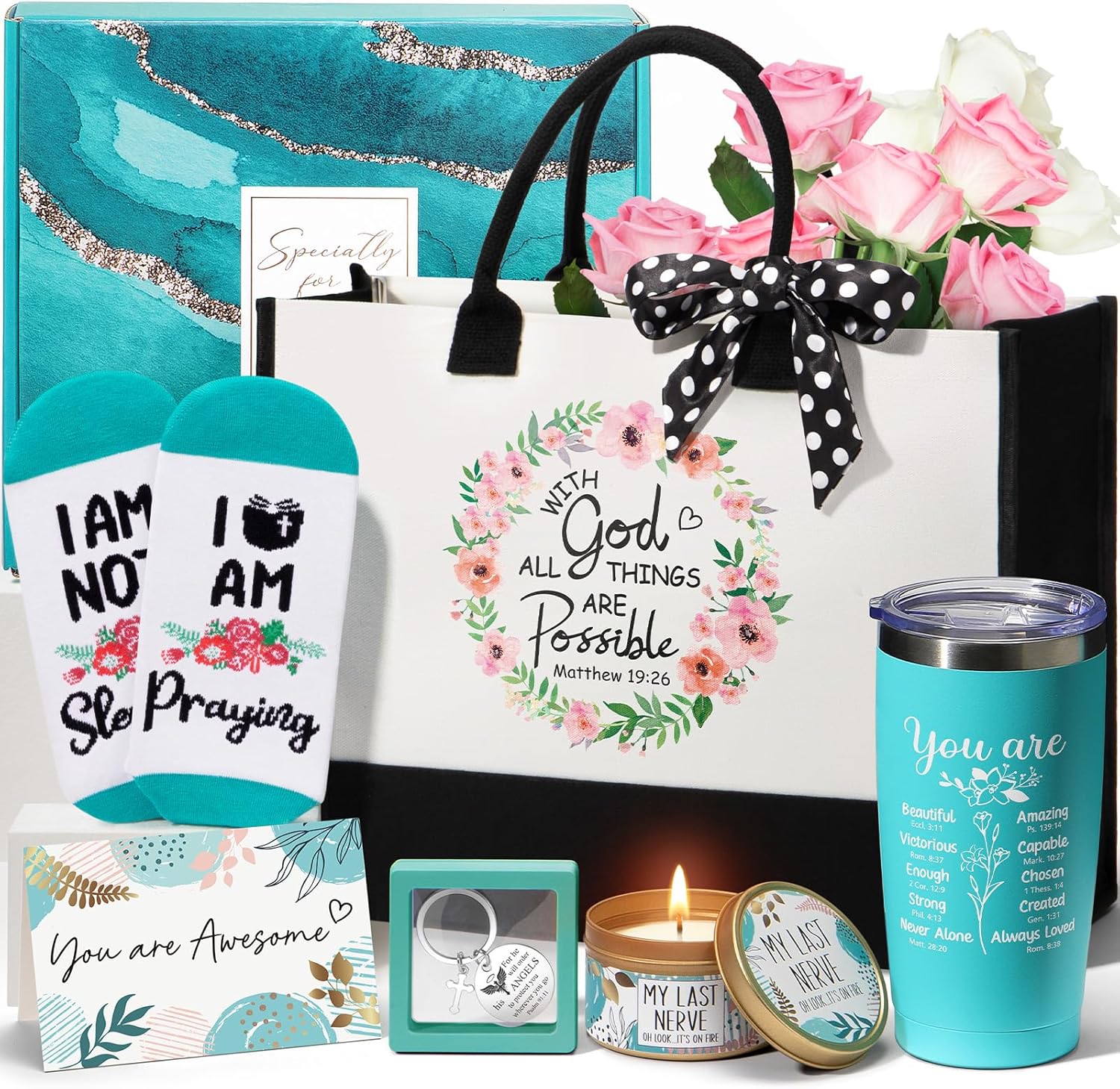 Christian Gifts for Women Faith, Inspirational Religious Gifts for Women, Cathol...