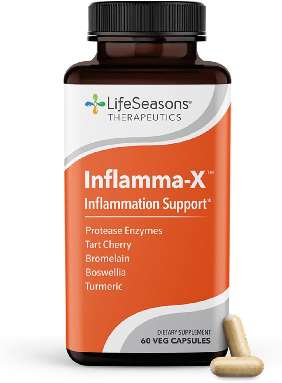LifeSeasons Inflamma-X - Inflammation Support Supplement - Turmeric Boswellia &...