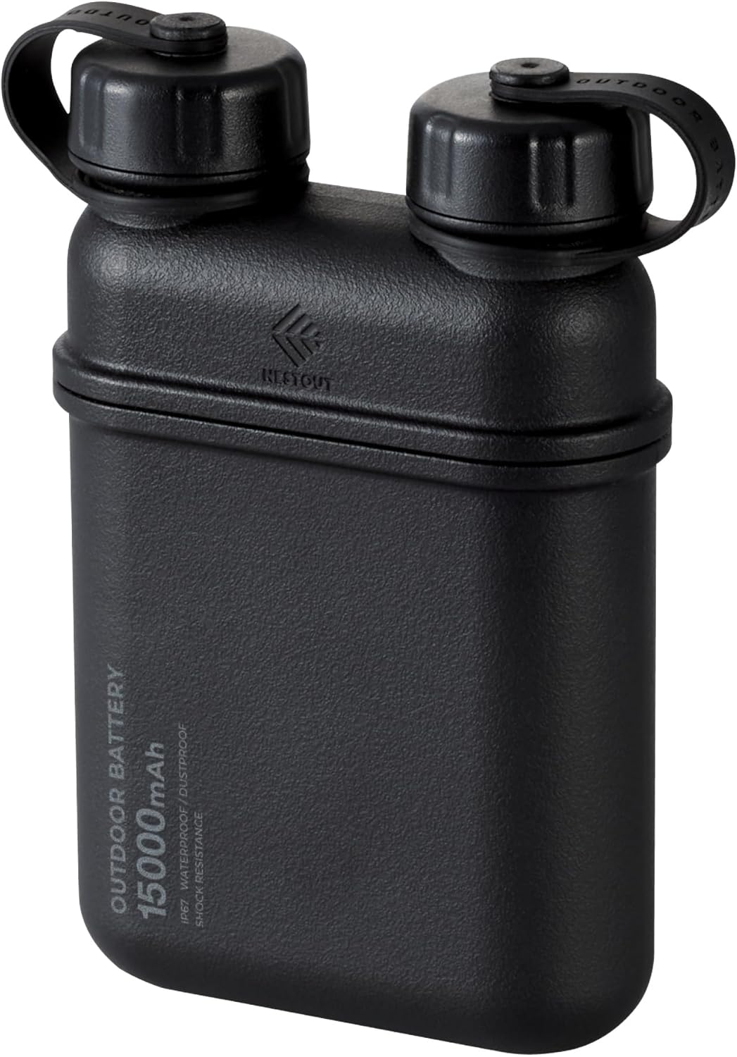 ELECOM NESTOUT Rugged Power Bank, 15000mAh Outdoor Charger, 32W USB-C Fast Charg...