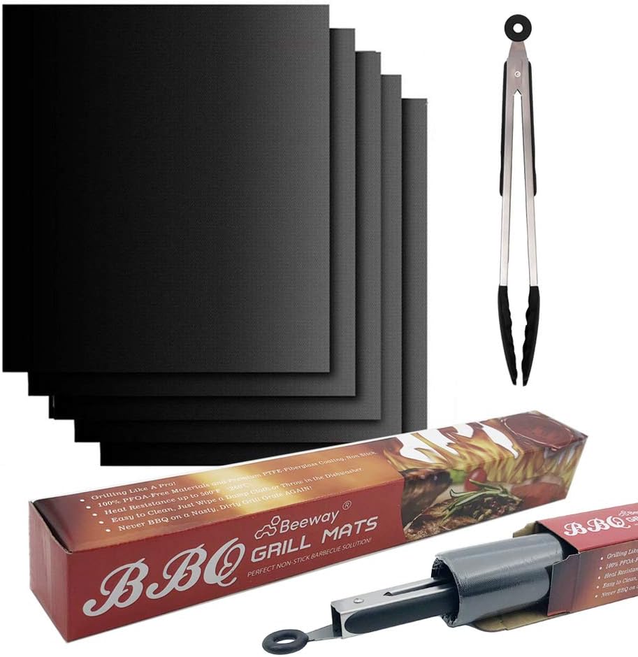 BEEWAY BBQ Mats, Universal Oven Liners for Bottom...