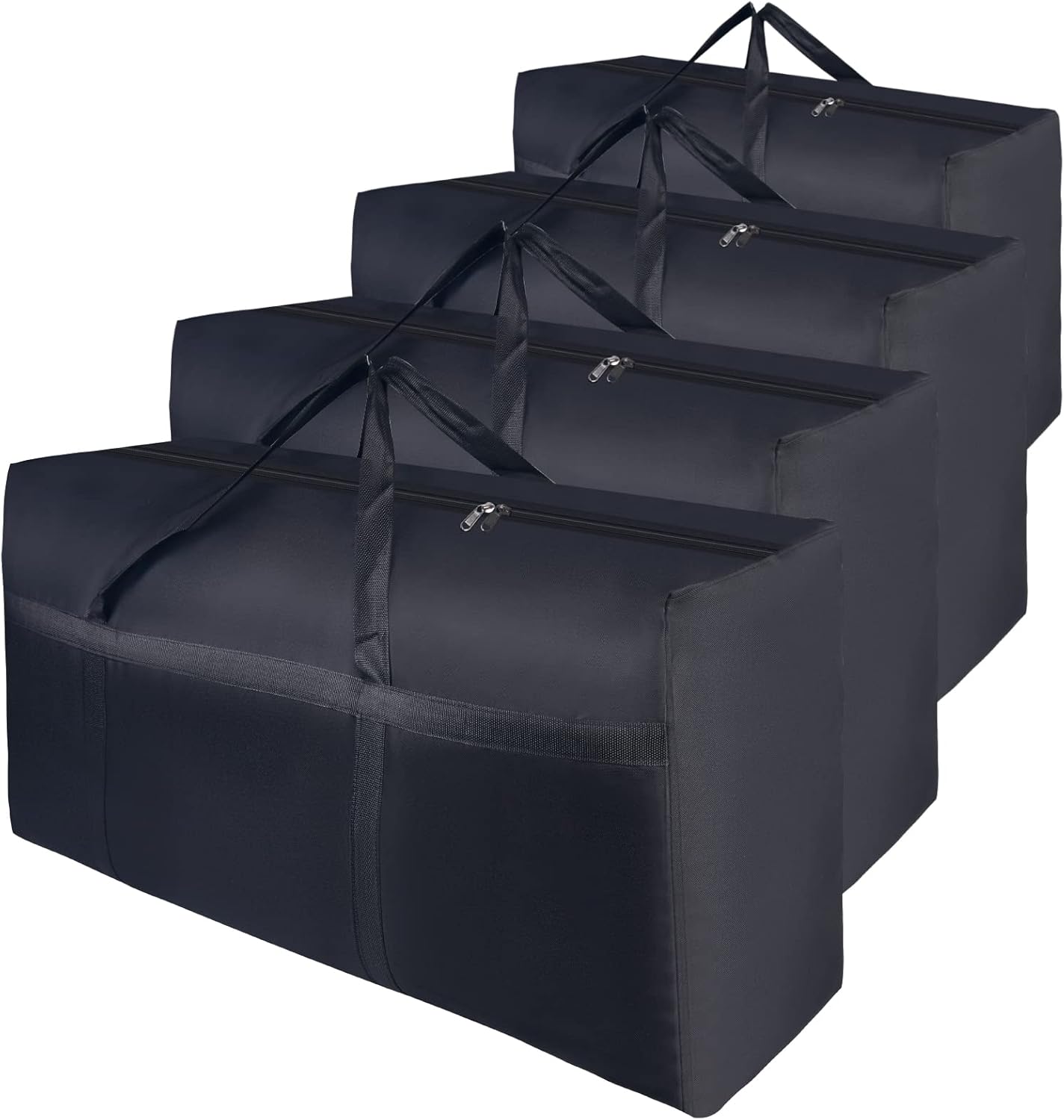 WAORZMK 4 Pack 100L Large Clothes Storage Bag with...