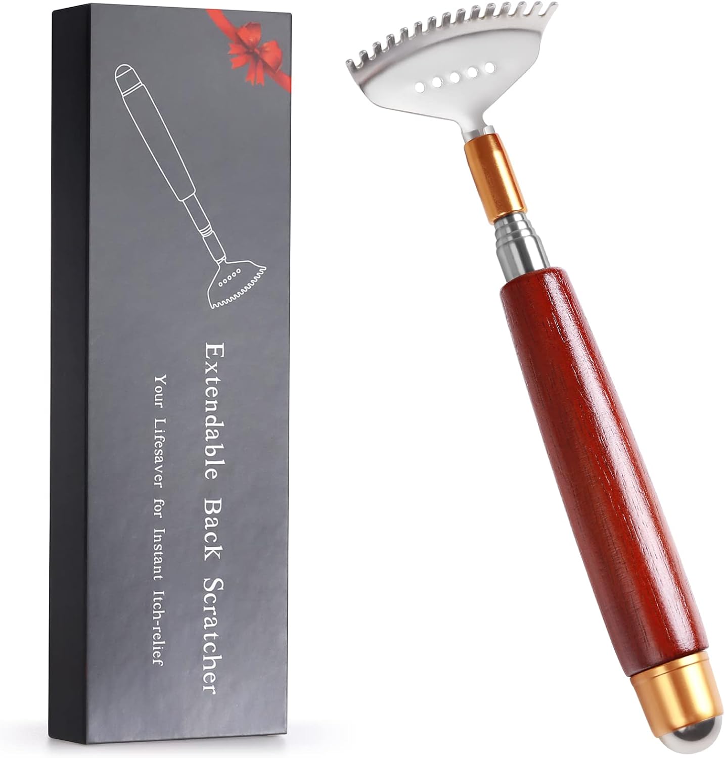 Aznrszy Back Scratcher, Best Back Scratcher for Women Men Adults Extendable with...