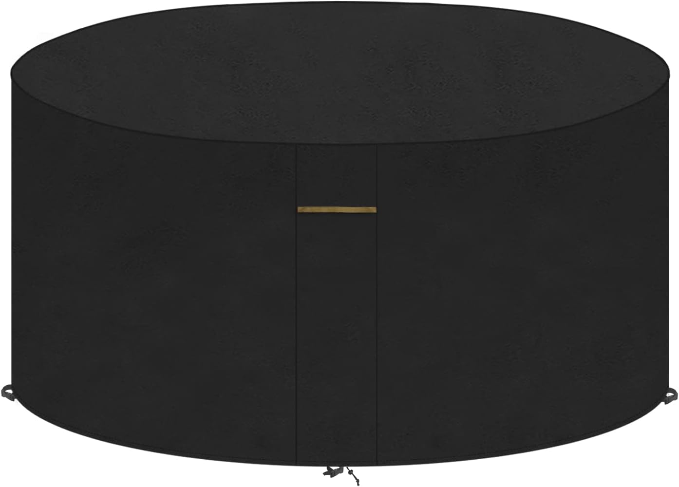 VANSHEIM Circular Garden Table Cover Garden Furniture Covers Waterproof Round Ta...