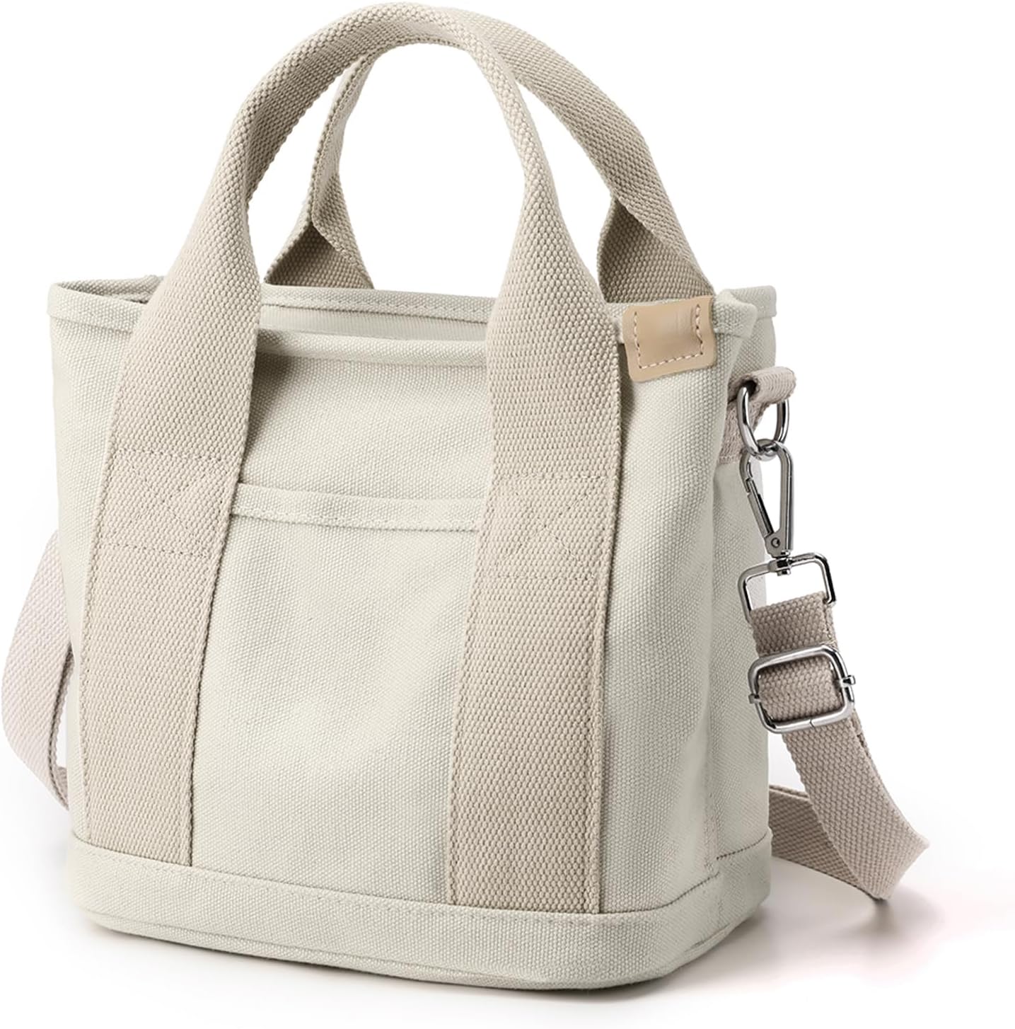 Canvas Tote Bag for Women Small Tote Bag with Zipper Canvas Crossbody Bag Should...