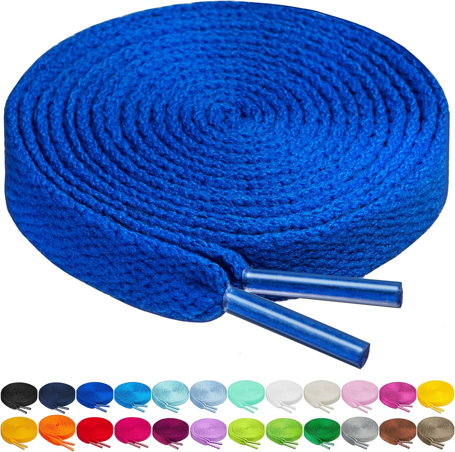 Birch Shoelaces in 27 Colors Flat 5/16" Shoe Laces in 4 Different Lengths 37"(94...
