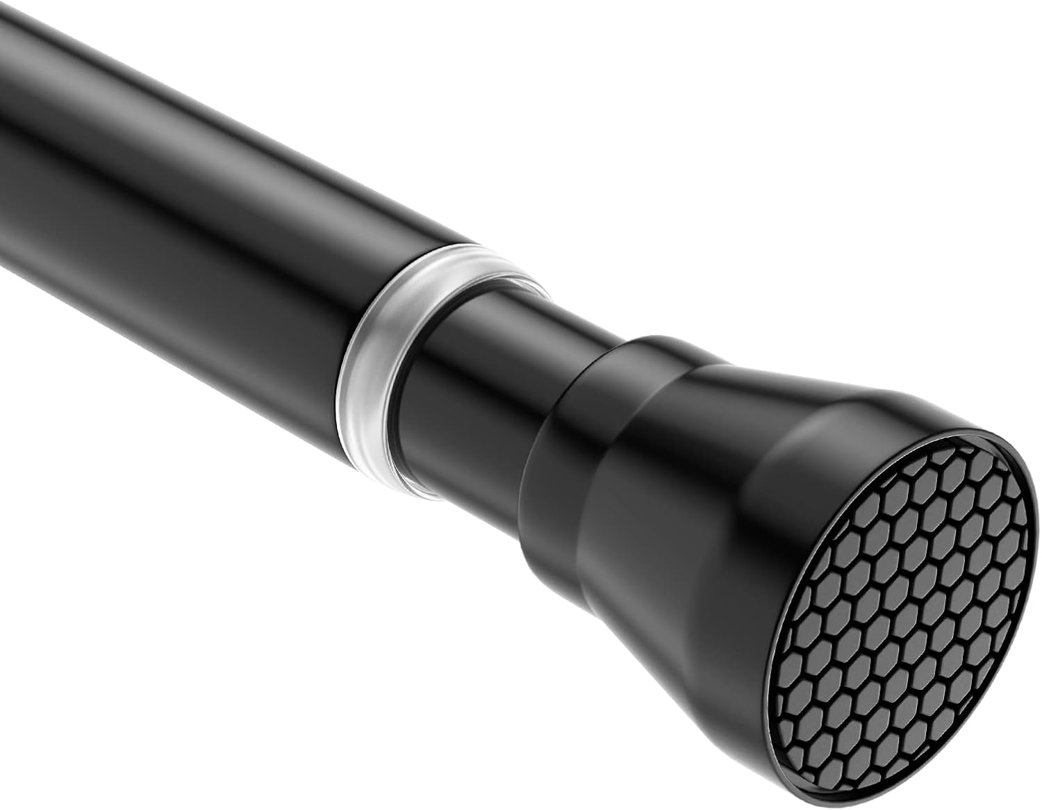 28-48 Inch Adjustable Stainless Steel Anti-Slip Spring Tension Small Shower Curt...