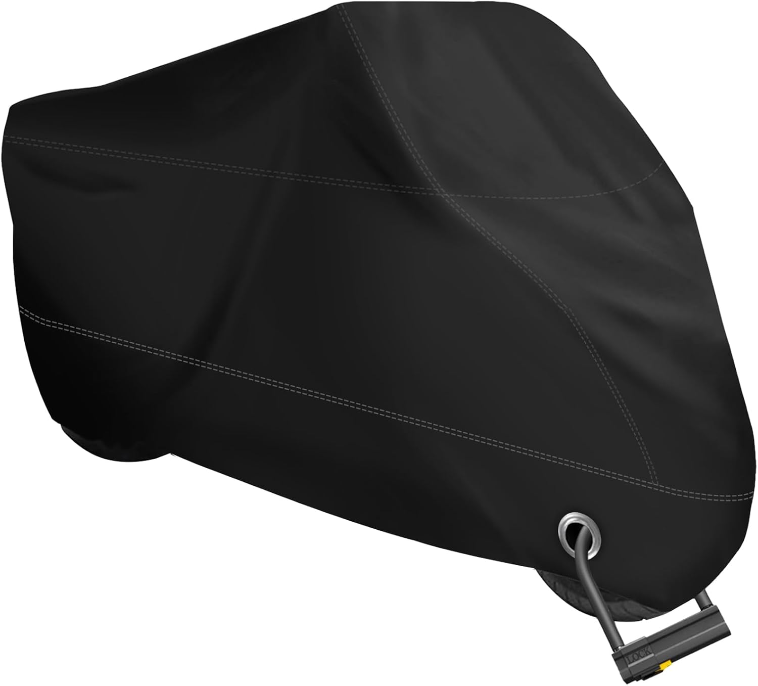 XYZCTEM Motorcycle Cover -Waterproof Outdoor Storage Bag,Made of Heavy Duty Mate...