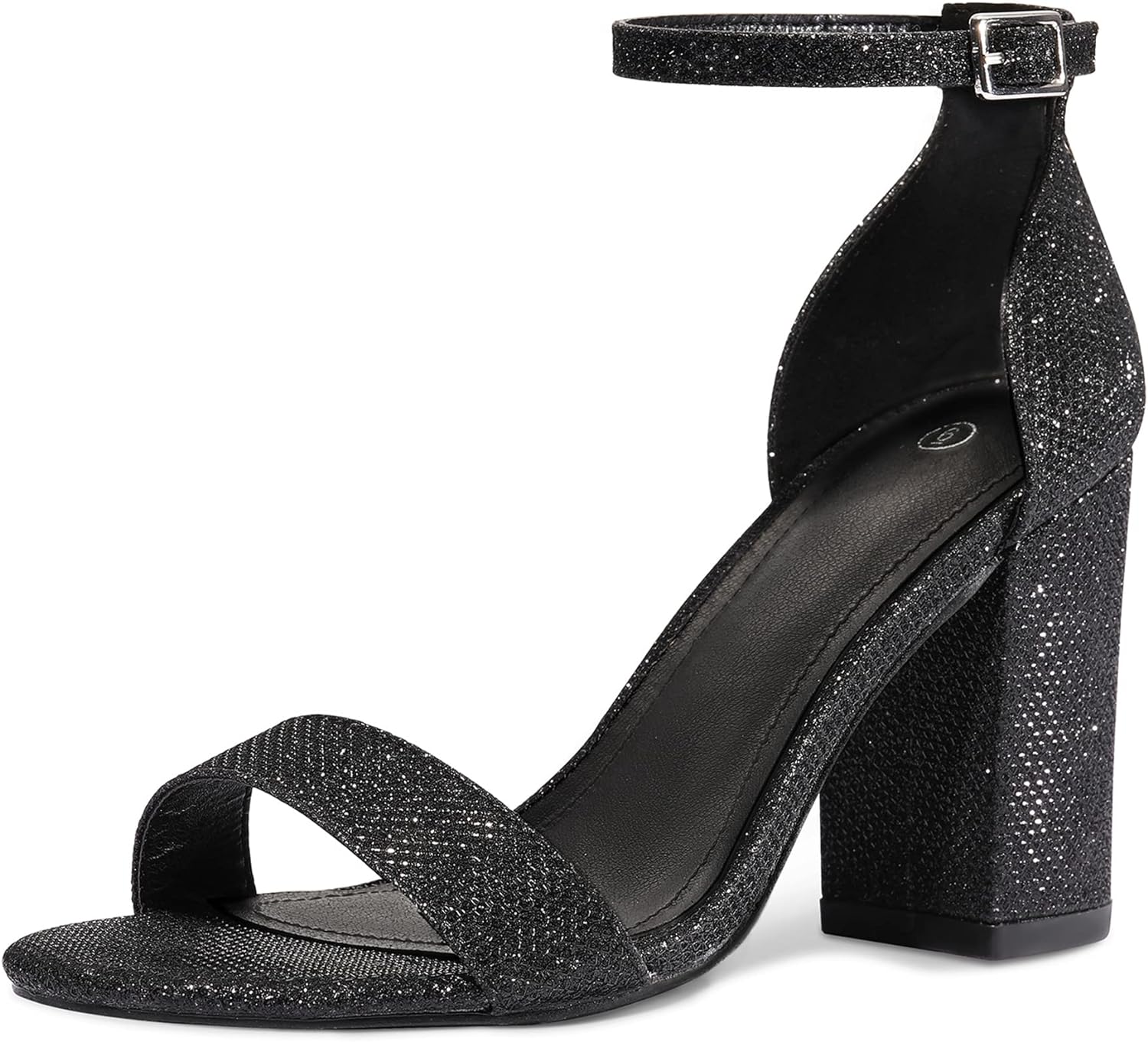 COASIS Women's Chunky Block Heels Open Toe Ankle Strap 3.5 Inch Heeled Sandals 8...