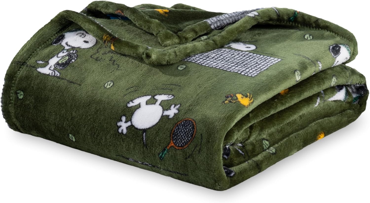 Berkshire Blanket Peanuts® VelvetLoft® Cute Character Snoopy Plush Oversized Kid...