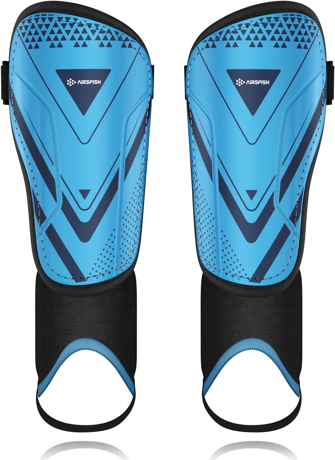 Shin Pads Boys Certified Airsfish Kids Shin Pads with Ankle Protection,High Stre...