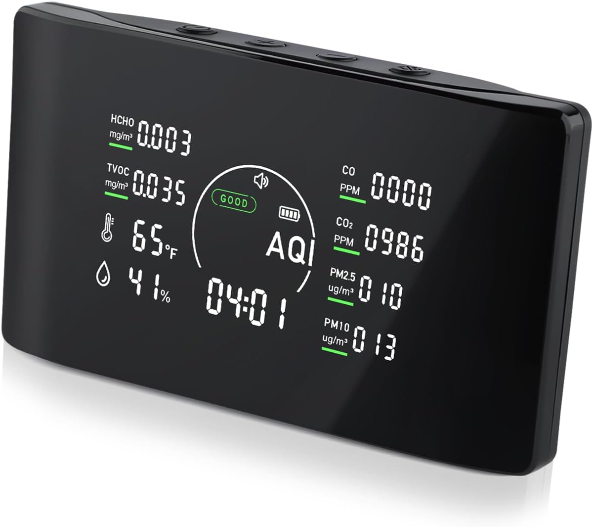 Indoor Air Quality Monitor, Special Air Quality Sensor with Portable Sensors, In...