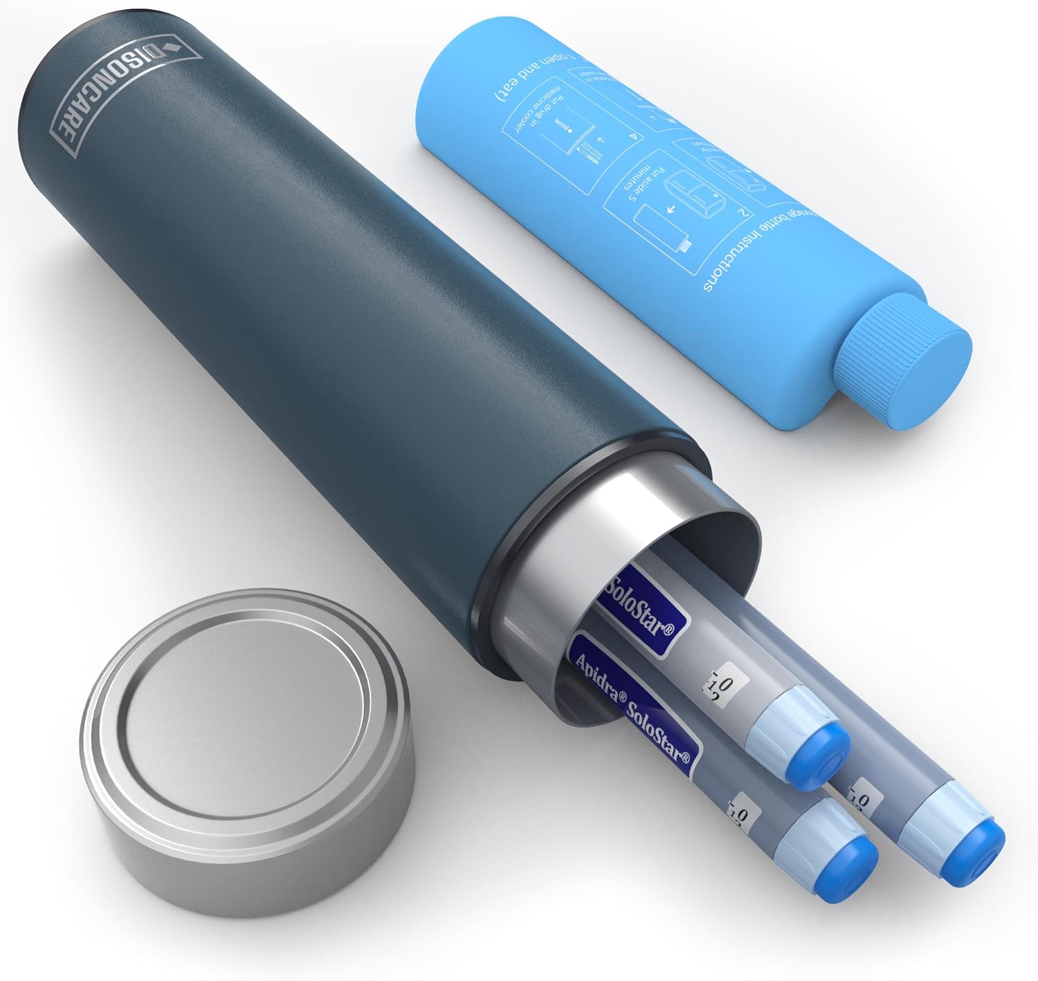DISONCARE 60H Insulin Pens Cooler, Special Medicine Cooler for Travel, TSA Appro...