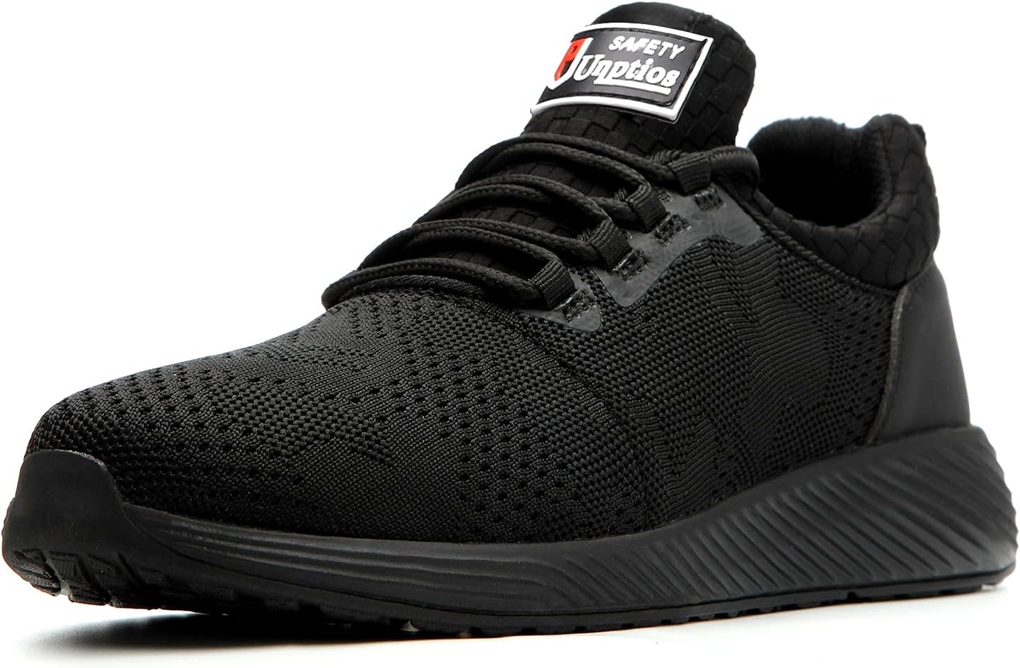 UnPtios Lightweight Safety Trainers Mens Safety Shoes Work Shoes Steel Toe Cap W...
