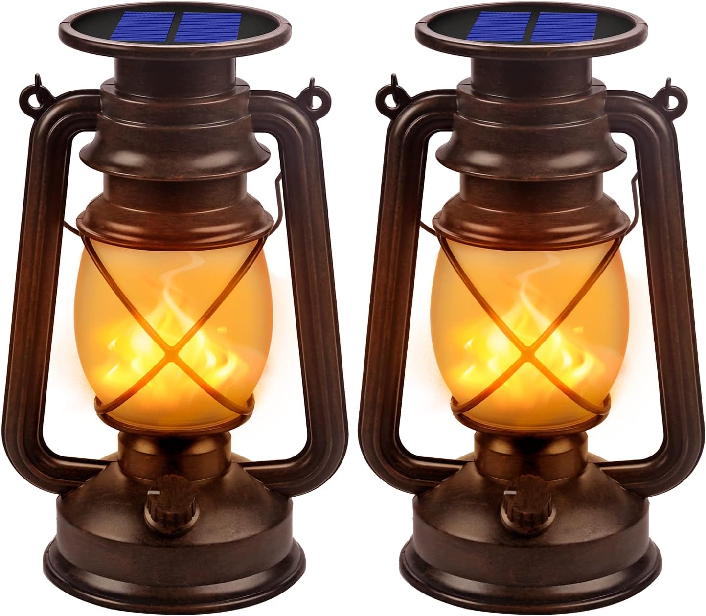 Solar Lantern Outdoor Hanging Solar Lights Dancing...