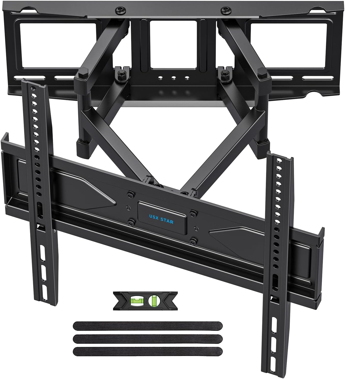 UL Listed Full Motion TV Wall Mount Bracket for Most 32-70 inch TVs, Swivel Exte...