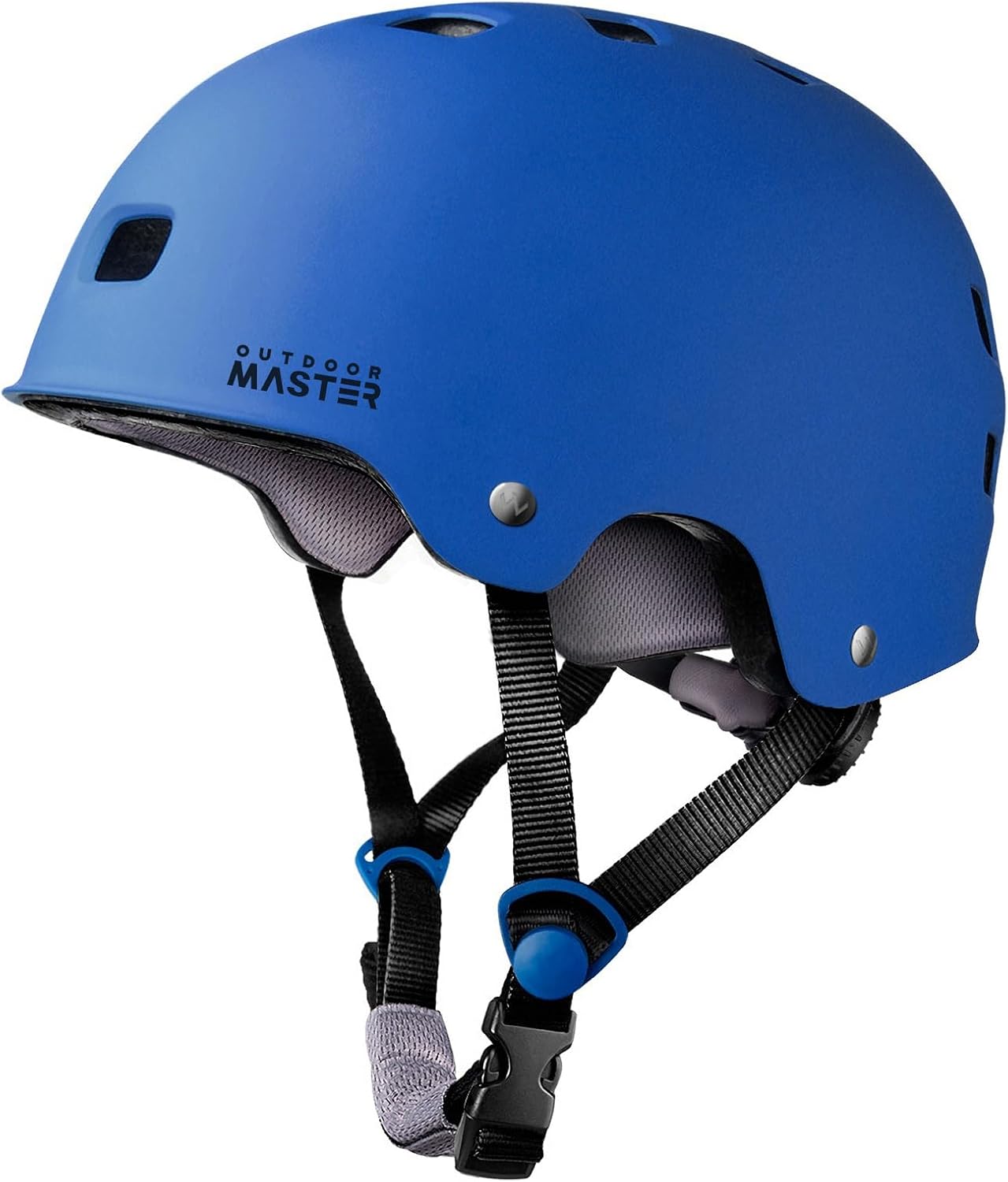 OutdoorMaster Skateboard Cycling Helmet - Two Removable Liners Ventilation Multi...