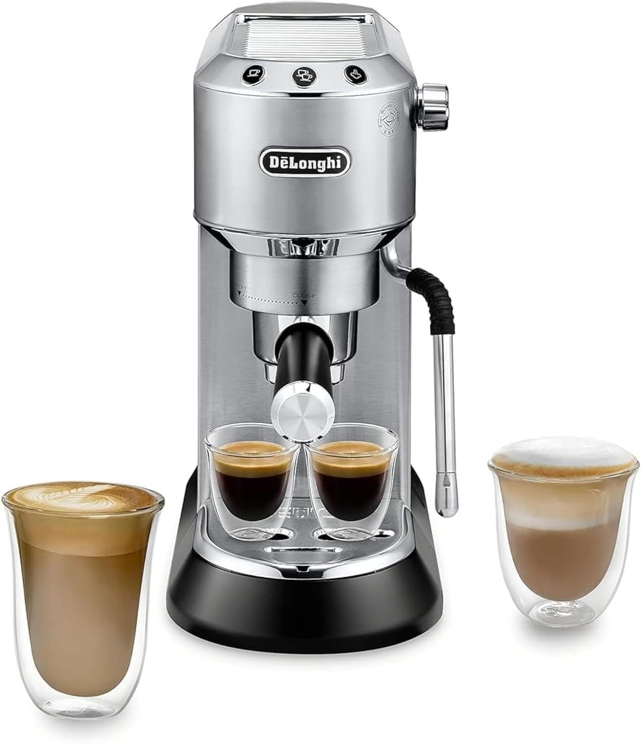 De'Longhi EC885M Dedica Arte, Special Espresso Machine for 35 Fluid Ounces, Inno...