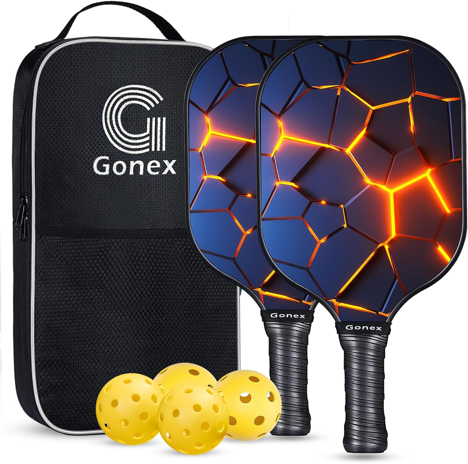 Gonex Pickleball Paddles, USAPA Approved Graphite Pickleball Rackets with Comfor...