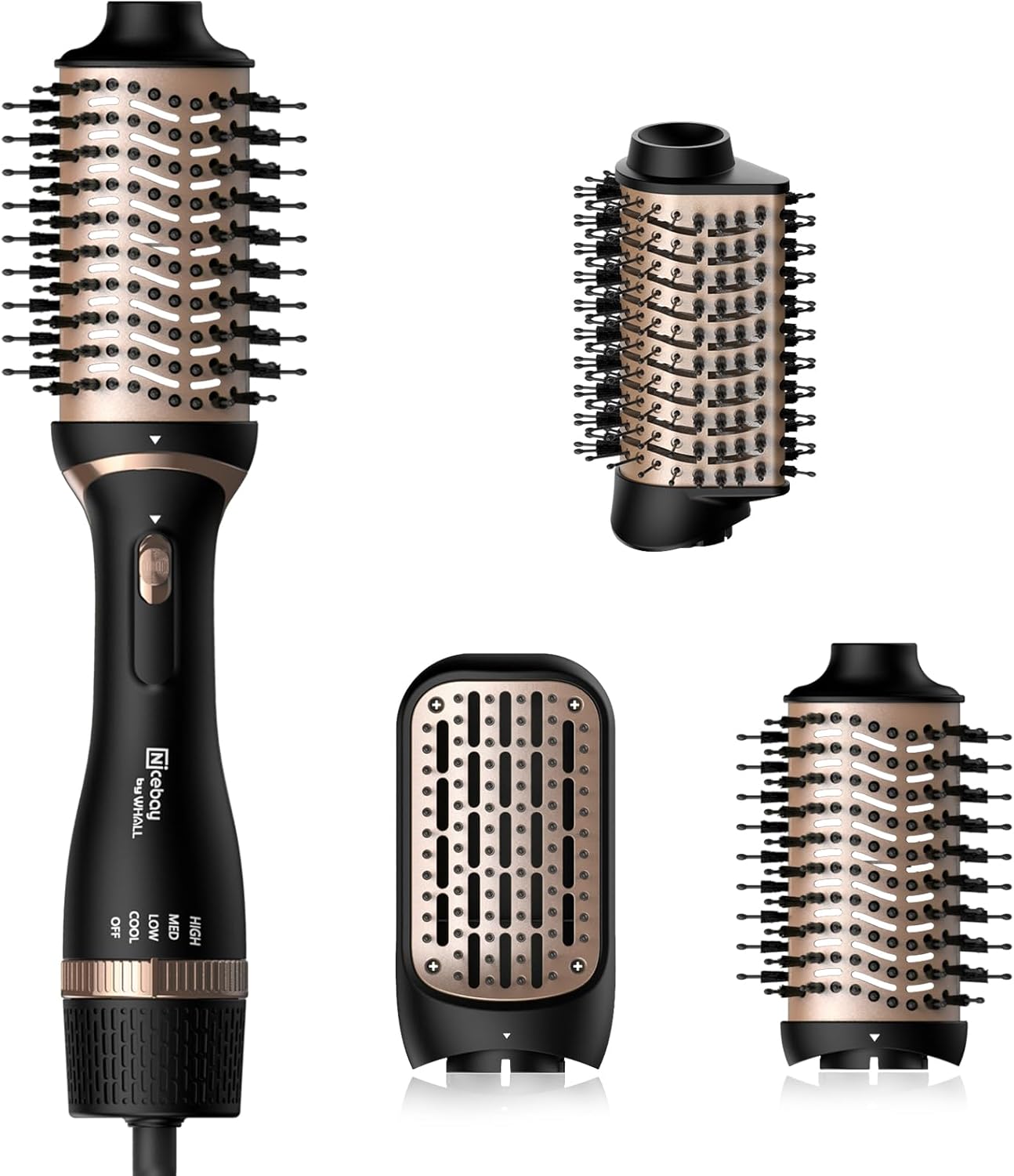 Nicebay Hair Dryer Brush, Hot Tools Blow Dryer for Drying/Straightening/Curling/...
