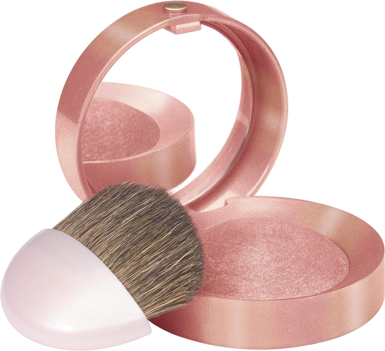 Bourjois Little Round Pot Blusher, Special Blush for 16 Rose Coup De Foudre, Hig...